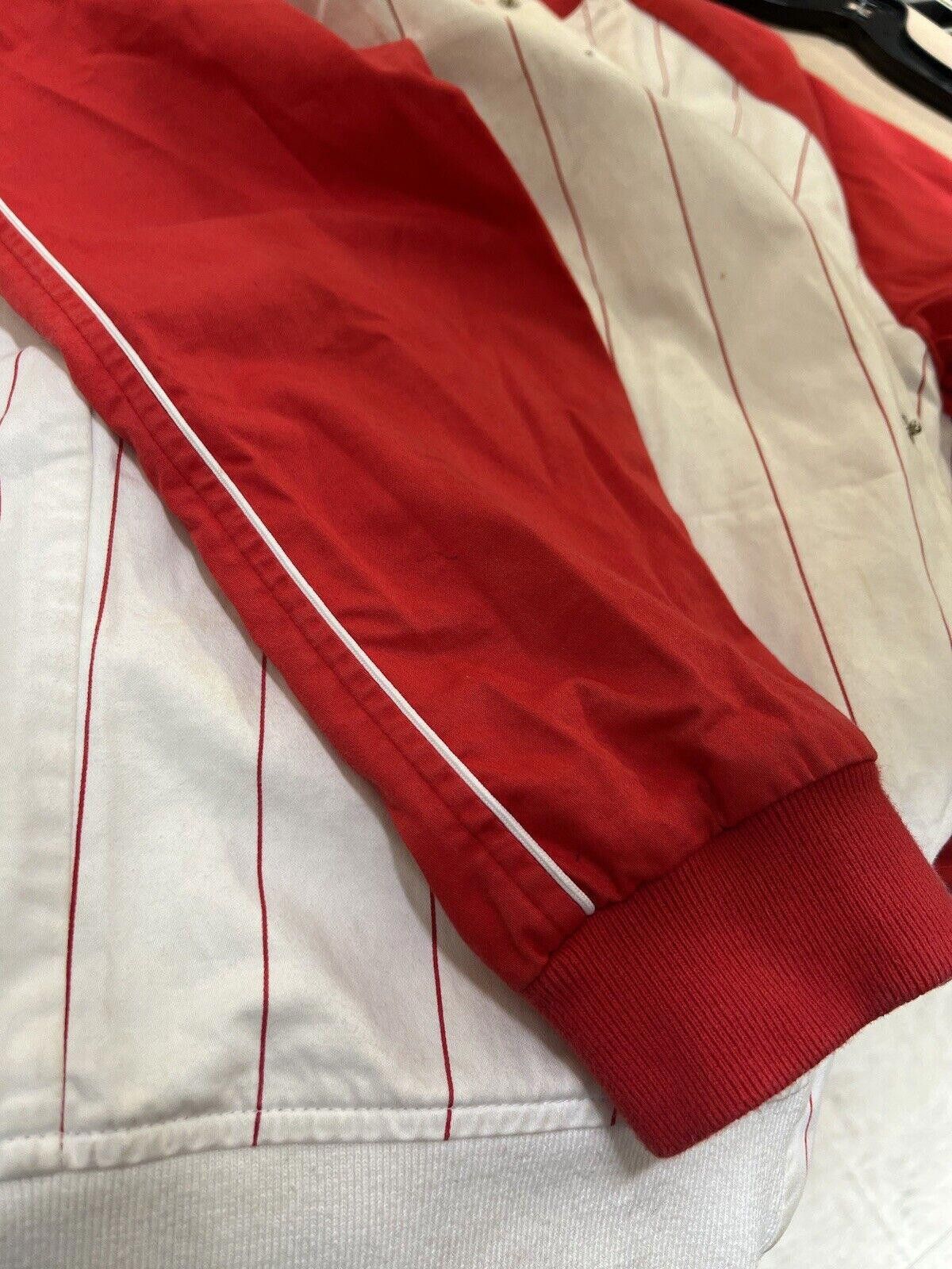 Supreme Supreme Baseball Varsity Jacket Stripe Red White Size US L / EU 52-54 / 3 - 10 Thumbnail