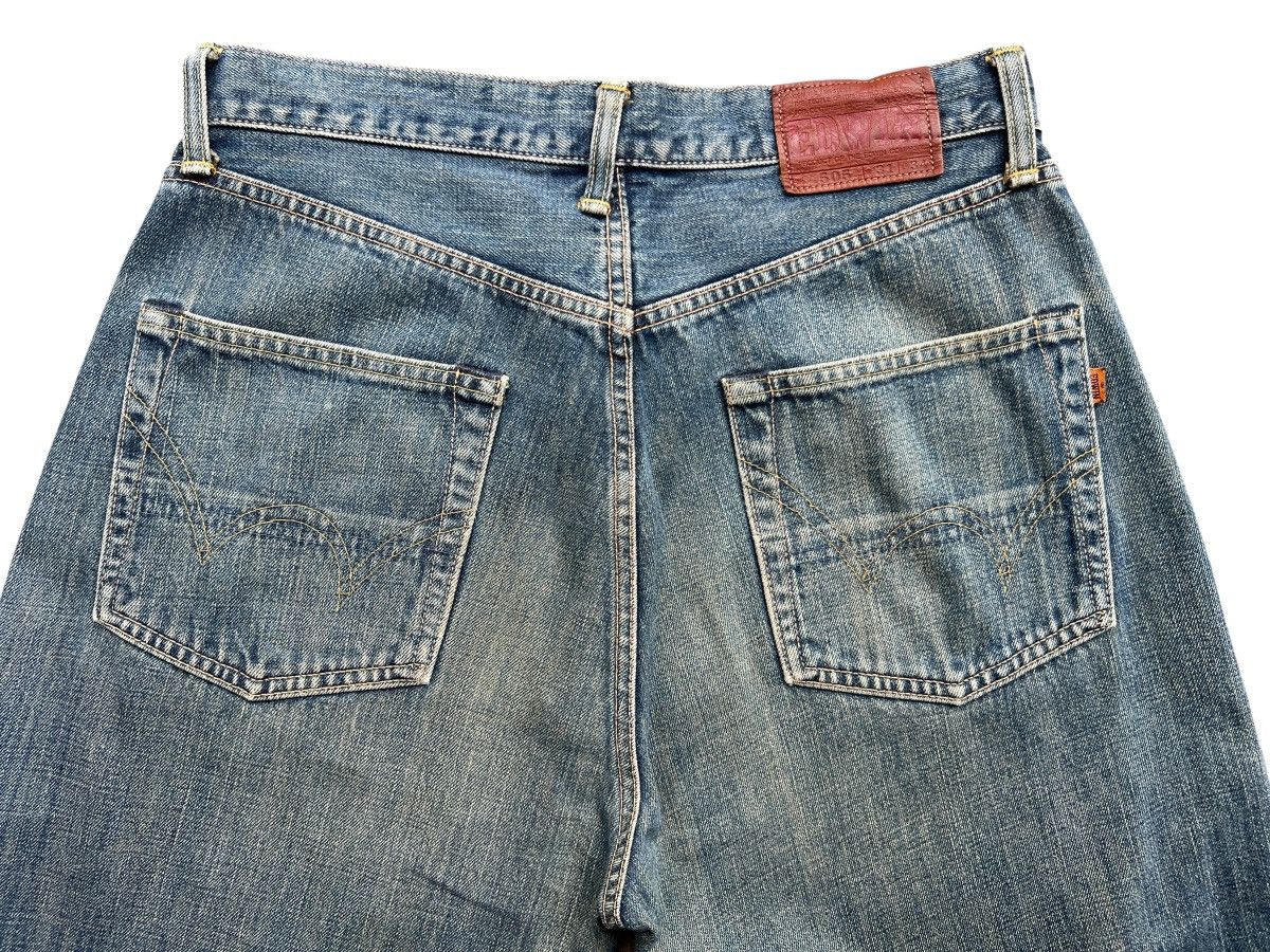Edwin Vintage Edwin 505 Distressed Mudwash Selvedge Denim 32x30 Size US 32 / EU 48 - 8 Thumbnail