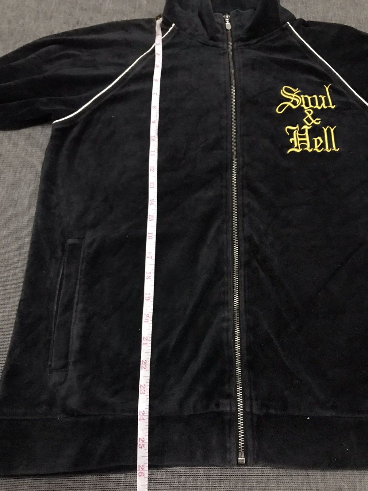 Japanese Brand Dialetti Soul &Hell Velvet Jacket Size US L / EU 52-54 / 3 - 10 Thumbnail