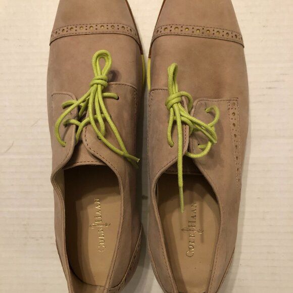 Cole Haan Cole Haan women's new tan Oxford casual shoes size: 9.5B Size US 9.5 / IT 39.5 - 2 Thumbnail