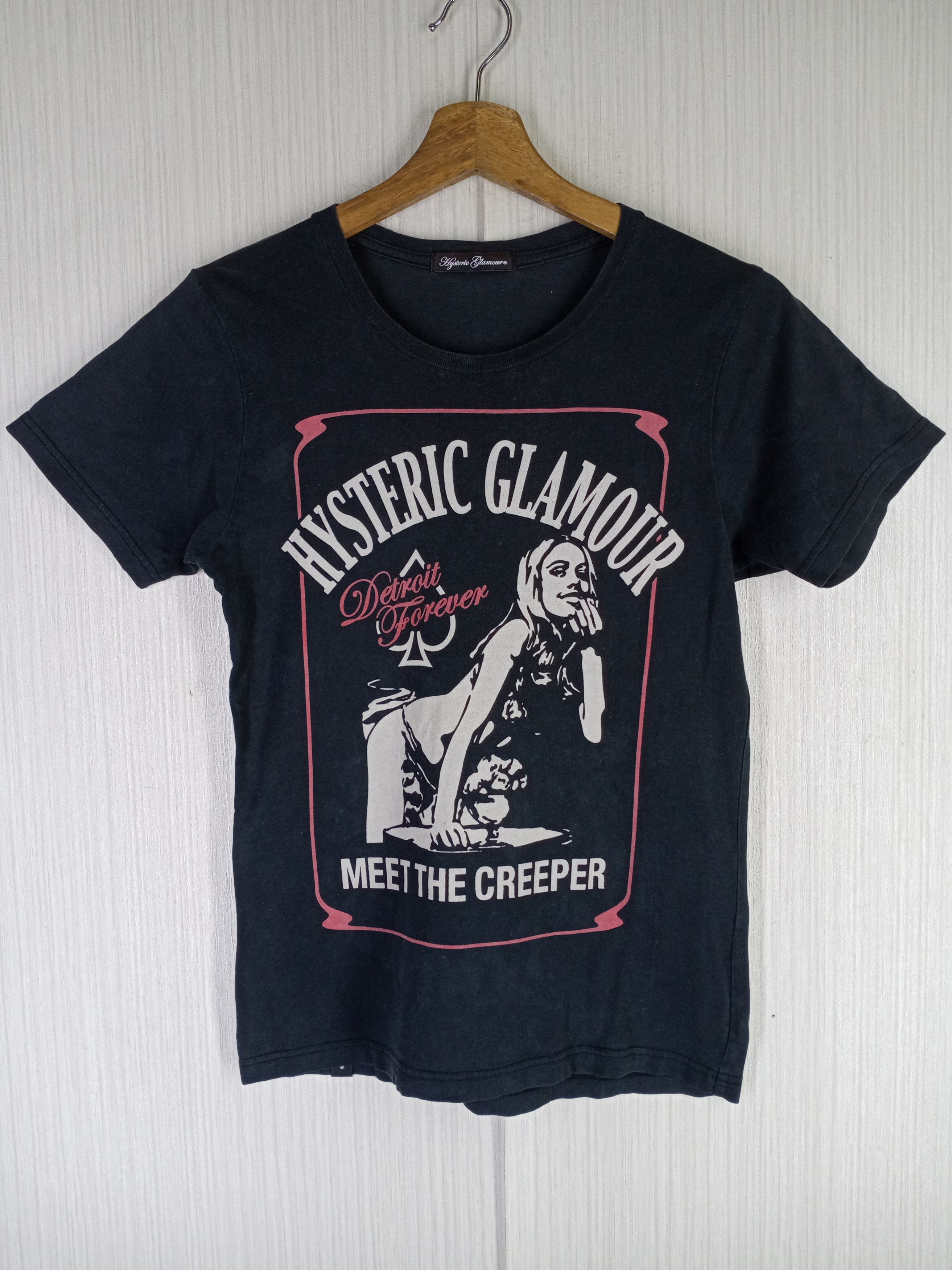 Hysteric Glamour Rare Vintage Hysteric Glamour Meet The Creeper Tshirt Size US XS / EU 42 / 0 - 1 Thumbnail