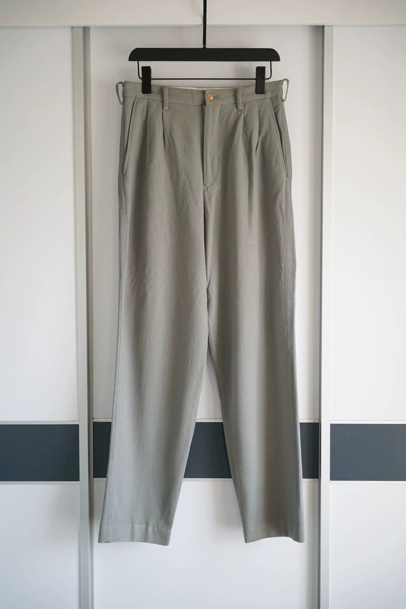 Yohji Yamamoto Yohji Yamamoto Yohji Yamamoto Wool Pants with Side Stripes Size US 27 - 1 Thumbnail