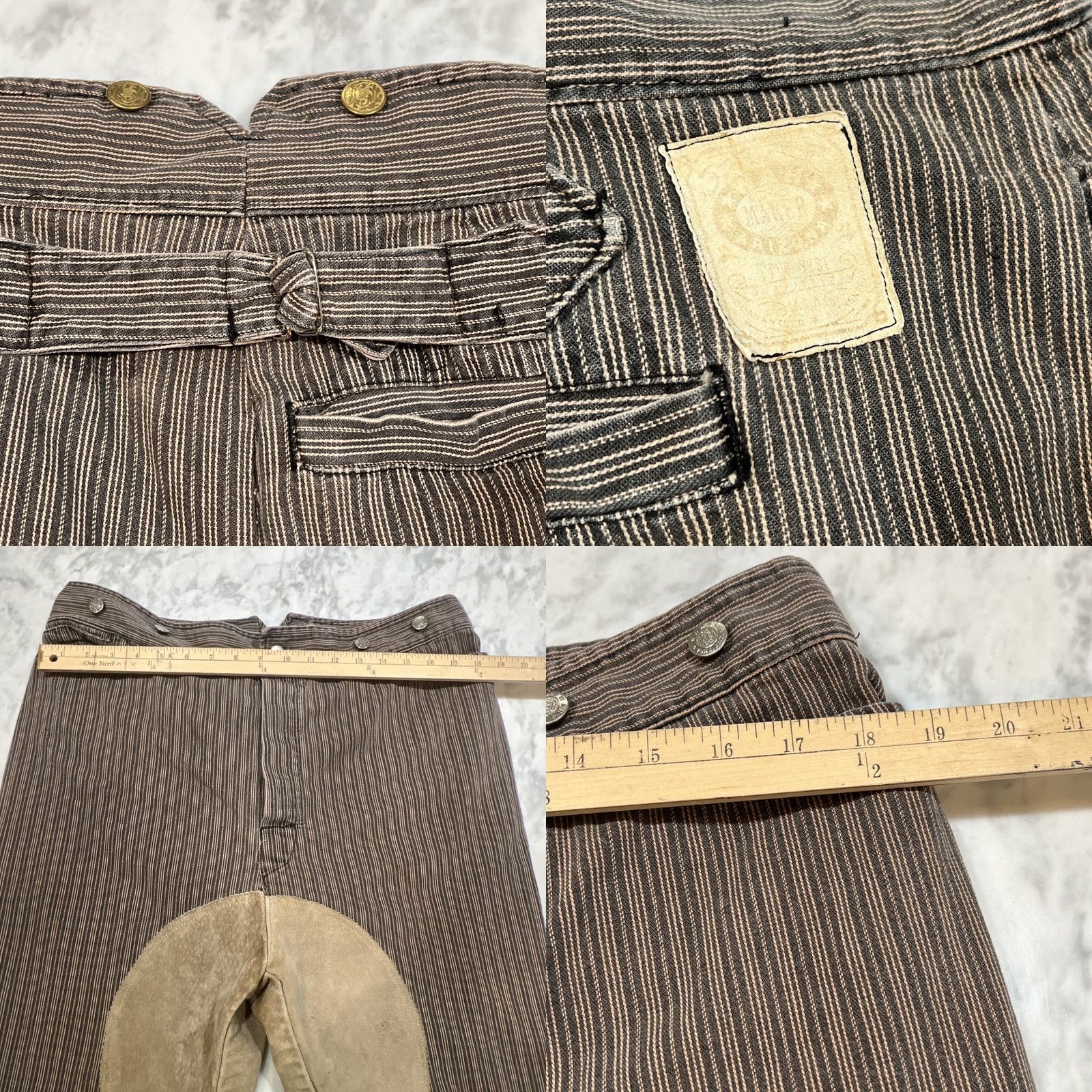 Vintage Vintage Wah Maker Pants - Arizona Stripes Cotton Casual Size US 38 / EU 54 - 9 Thumbnail