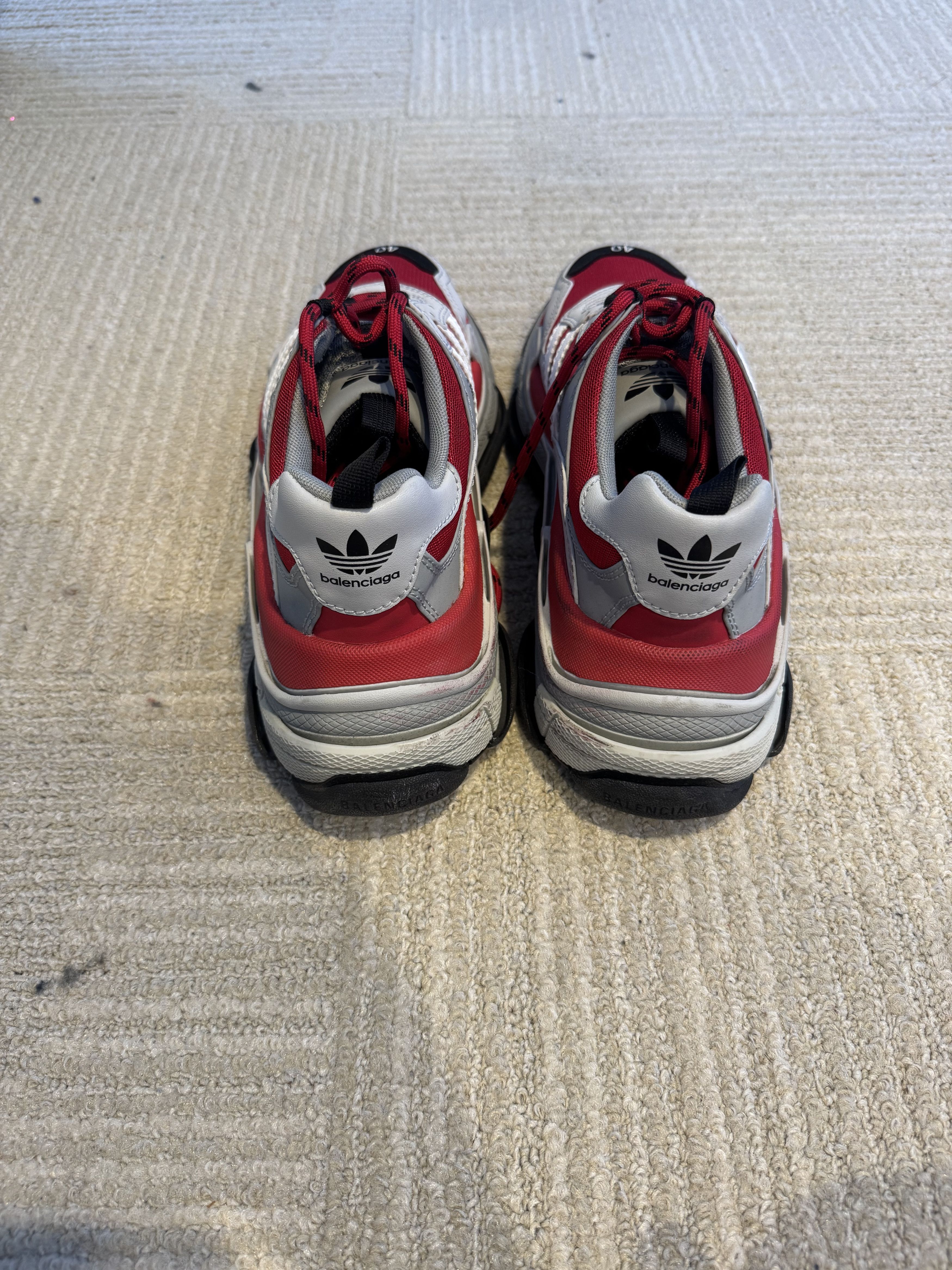 Balenciaga Balenciaga x Adidas Triple S Size US 7.5 / EU 40-41 - 3 Thumbnail