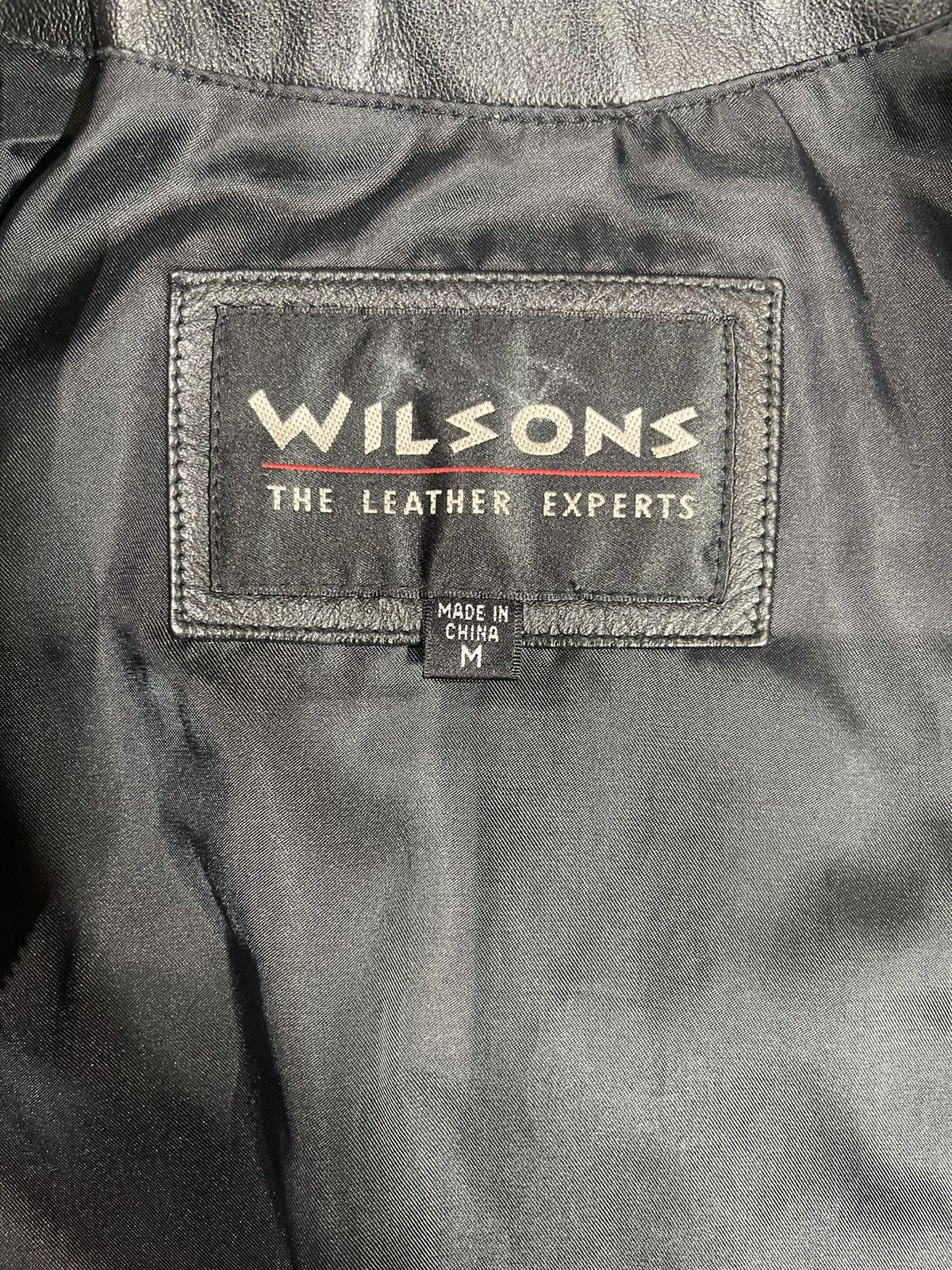 Wilsons Leather Åbstract 7-Ball Leather Jacket Size US M / EU 48-50 / 2 - 4 Thumbnail