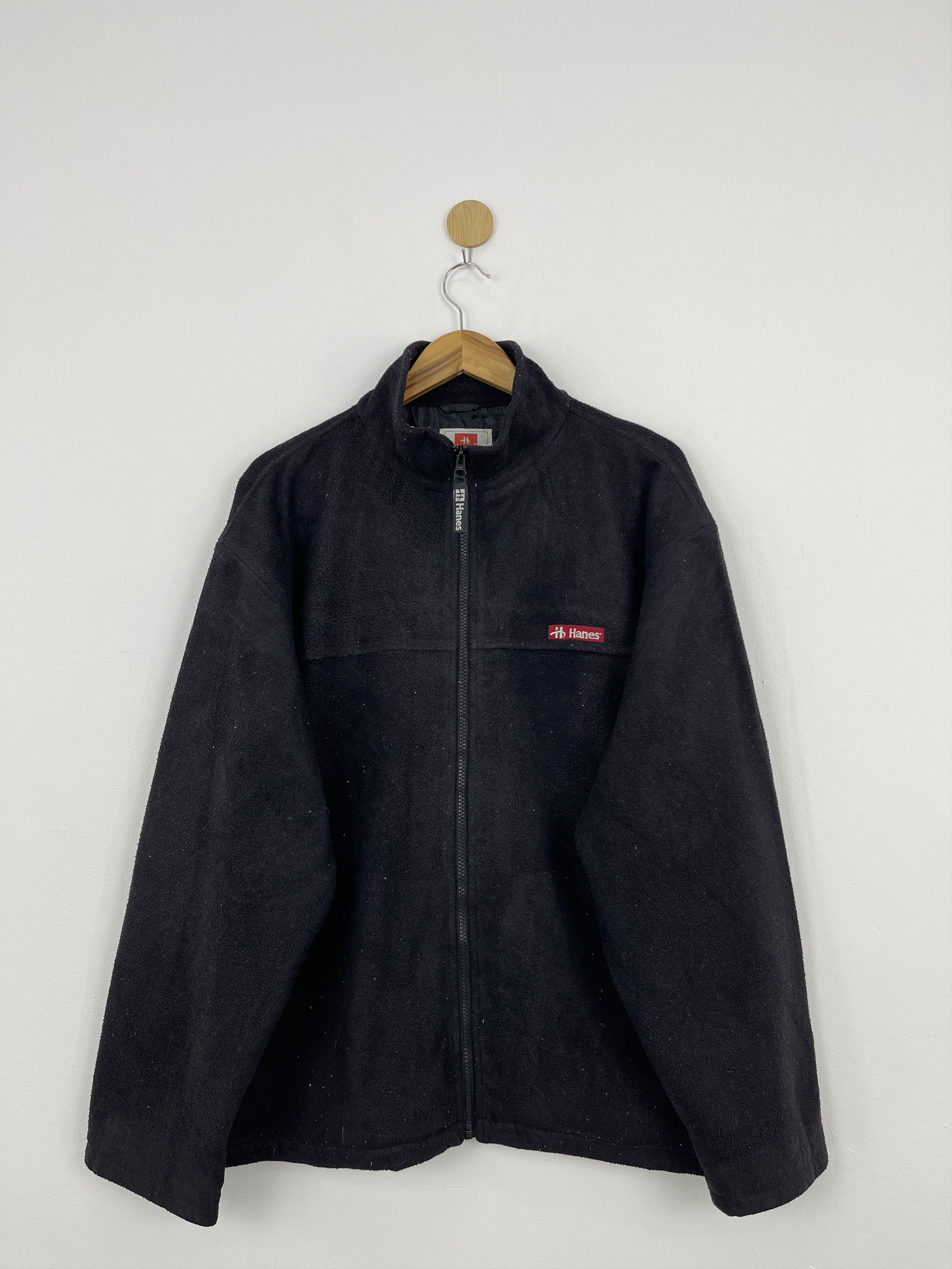 Hanes Vintage 90’s Hanes North Carolina USA Fleece Jacket JA0036 Size US XL / EU 56 / 4 - 1 Thumbnail