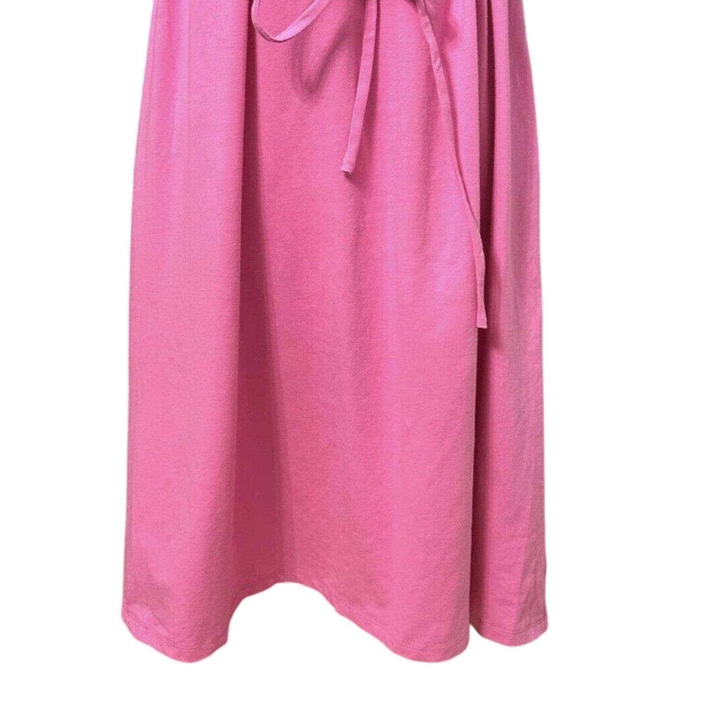 Other Donna Morgan Mada A Line Dress Pink Belted Midi Ruffle 8 New Size M / US 6-8 / IT 42-44 - 4 Thumbnail