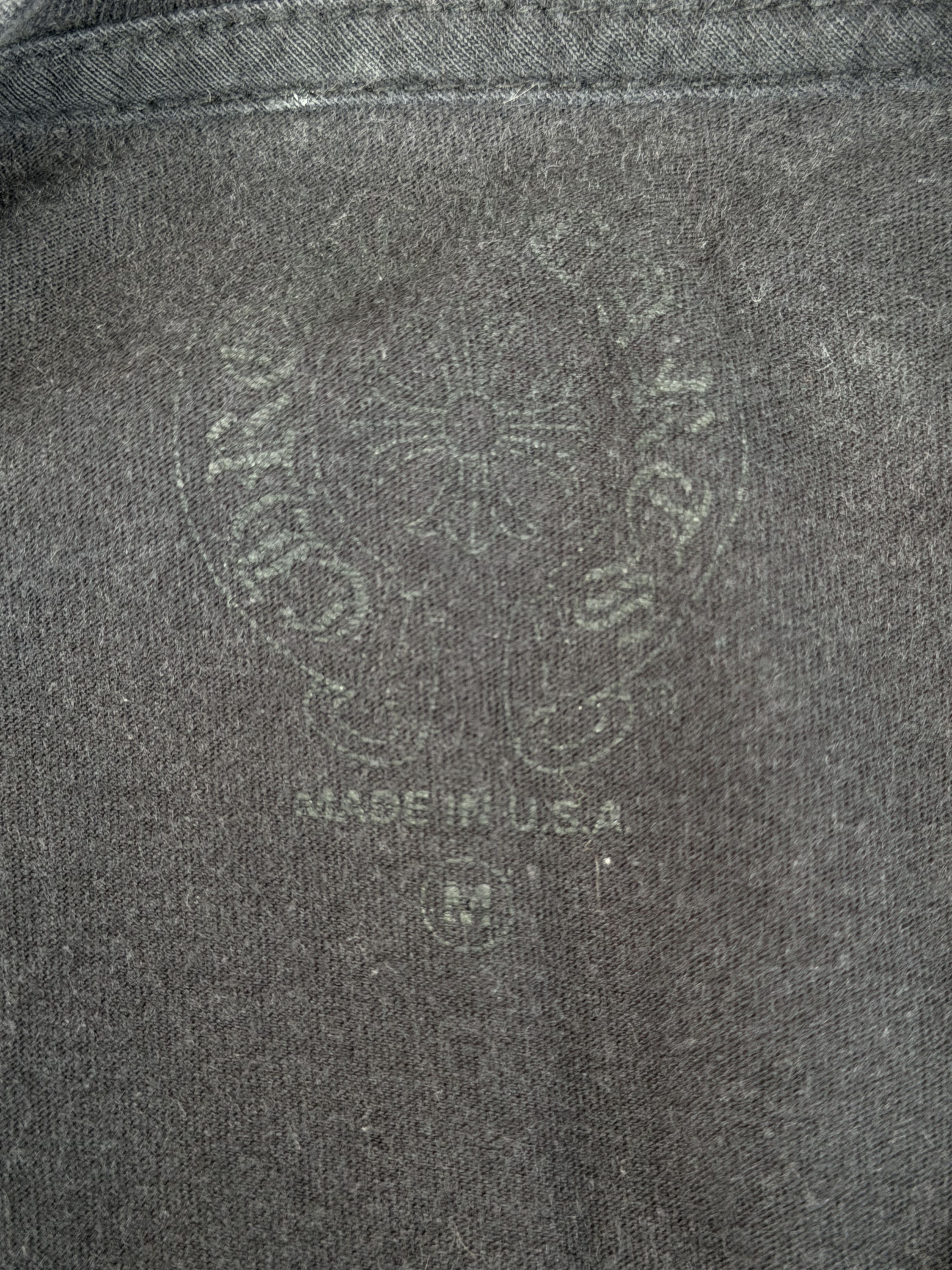 Chrome Hearts Chrome Hearts Black & Brown Neck Logo T-Shirt Size US M / EU 48-50 / 2 - 3 Thumbnail