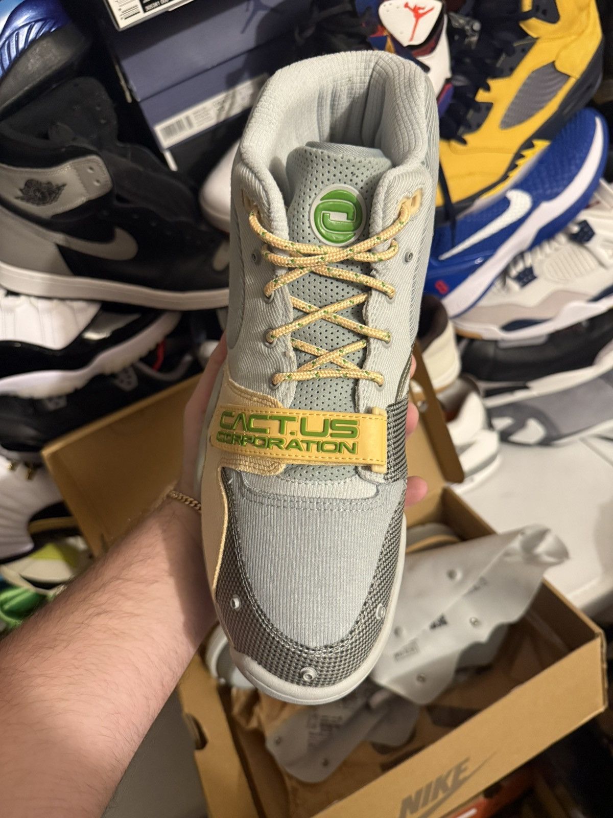 Nike Nike air trainer travis scott grey haze size 12 Size US 12 / EU 45 - 2 Thumbnail