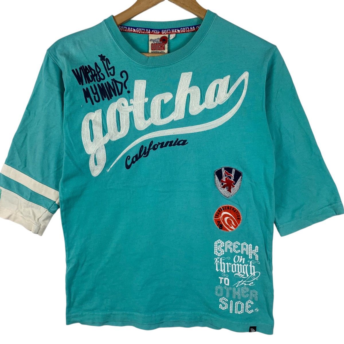 Gotcha GOTCHA CALIFORNIA INDIVIDUAL Collection Roots Tee Shirt Top Size S / US 4 / IT 40 - 3 Thumbnail