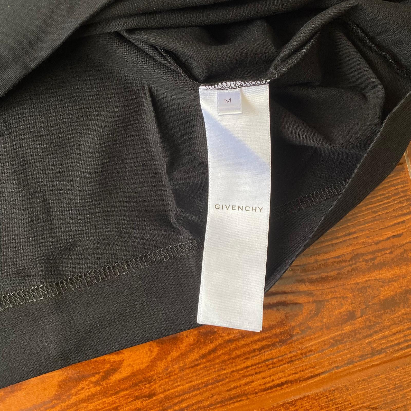 Givenchy Black Stud Embellished Logo Oversized T-Shirt Size M / US 6-8 / IT 42-44 - 5 Thumbnail
