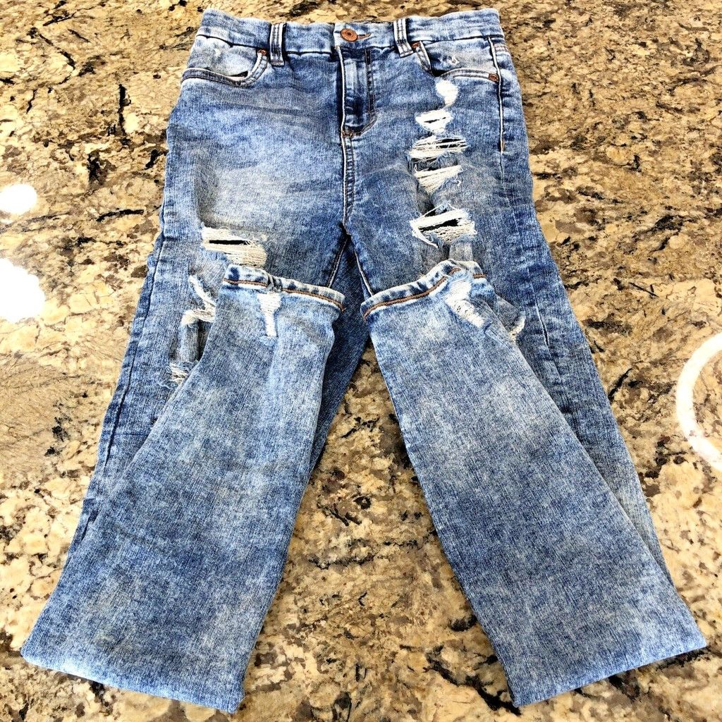 Other Size 25 Bluenotes Denim Curvy Super High Rise Jegging Rips Size 25" / US 0 / IT 36 - 1 Thumbnail
