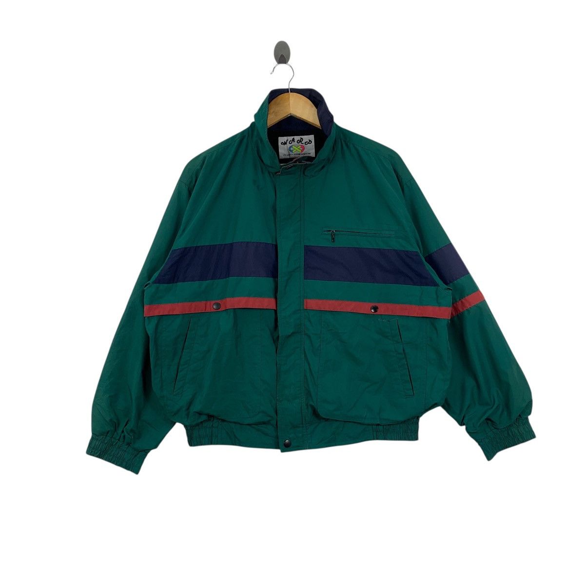 Vintage 90s WARP INFINITY COLLECTION Classic Design Jacket