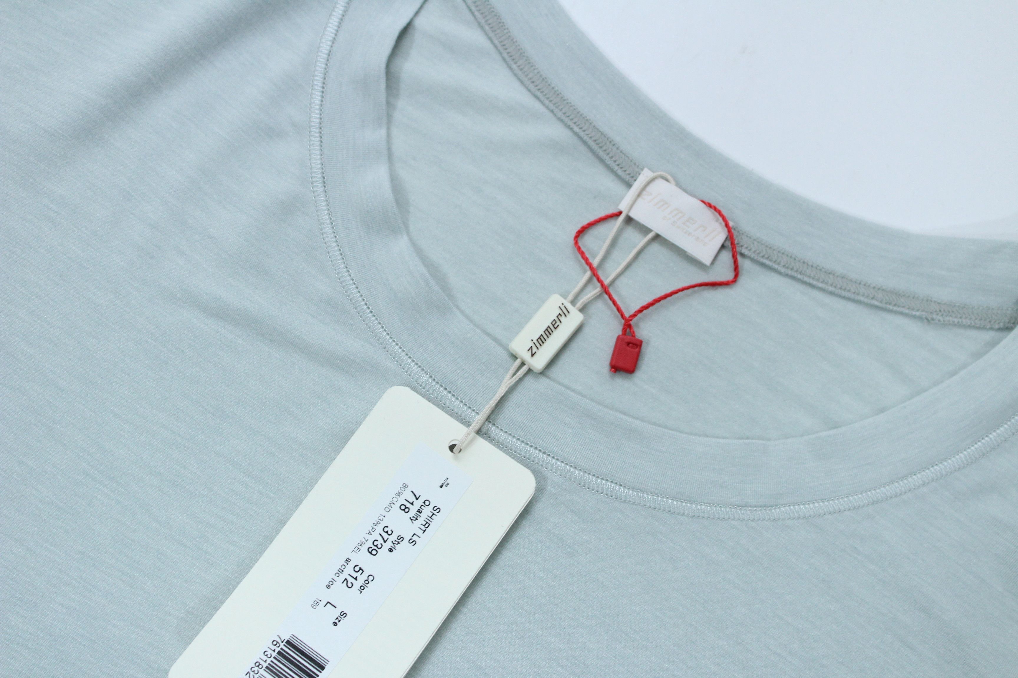 Hypebeast Zimmerli T Shirts Long Sleeve Wms Size L Made In Switzerland Size L / US 10 / IT 46 - 10 Thumbnail