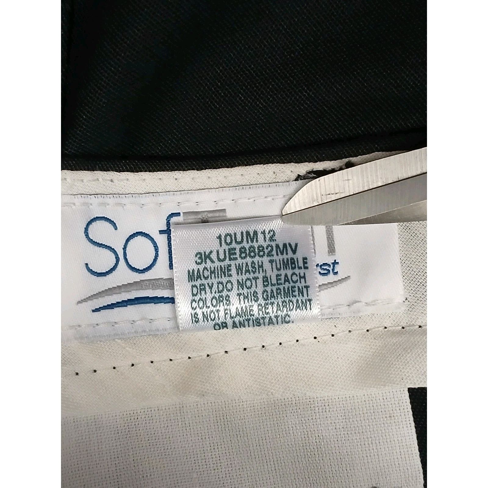Other Unifirst (42x32) Men's Black Reflective Straight Cargo Pants Size US 42 / EU 58 - 8 Thumbnail
