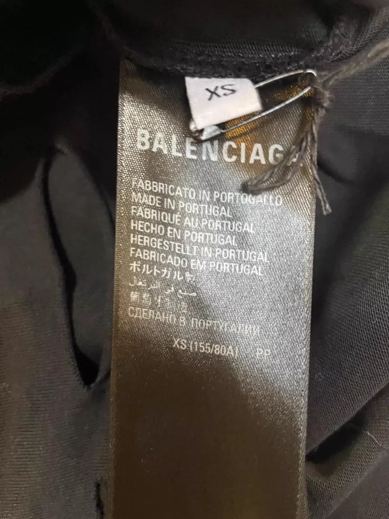 Balenciaga Balenciaga Destroy the knife to cut tee short sleeves and Size US XS / EU 42 / 0 - 7 Thumbnail