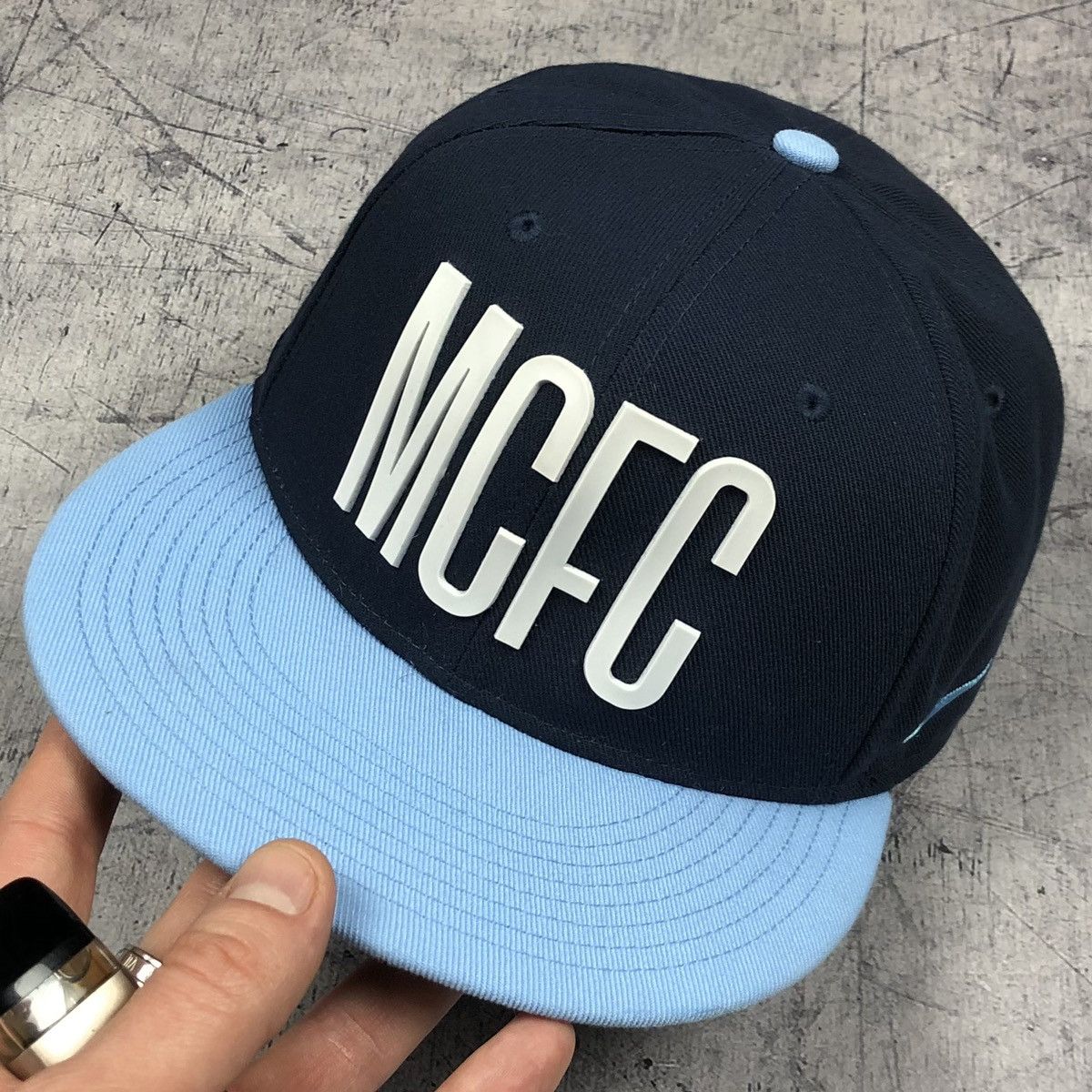 Nike Nike x FC Manchester City MCFC Soccer Football Club Cap Size ONE SIZE - 5 Thumbnail