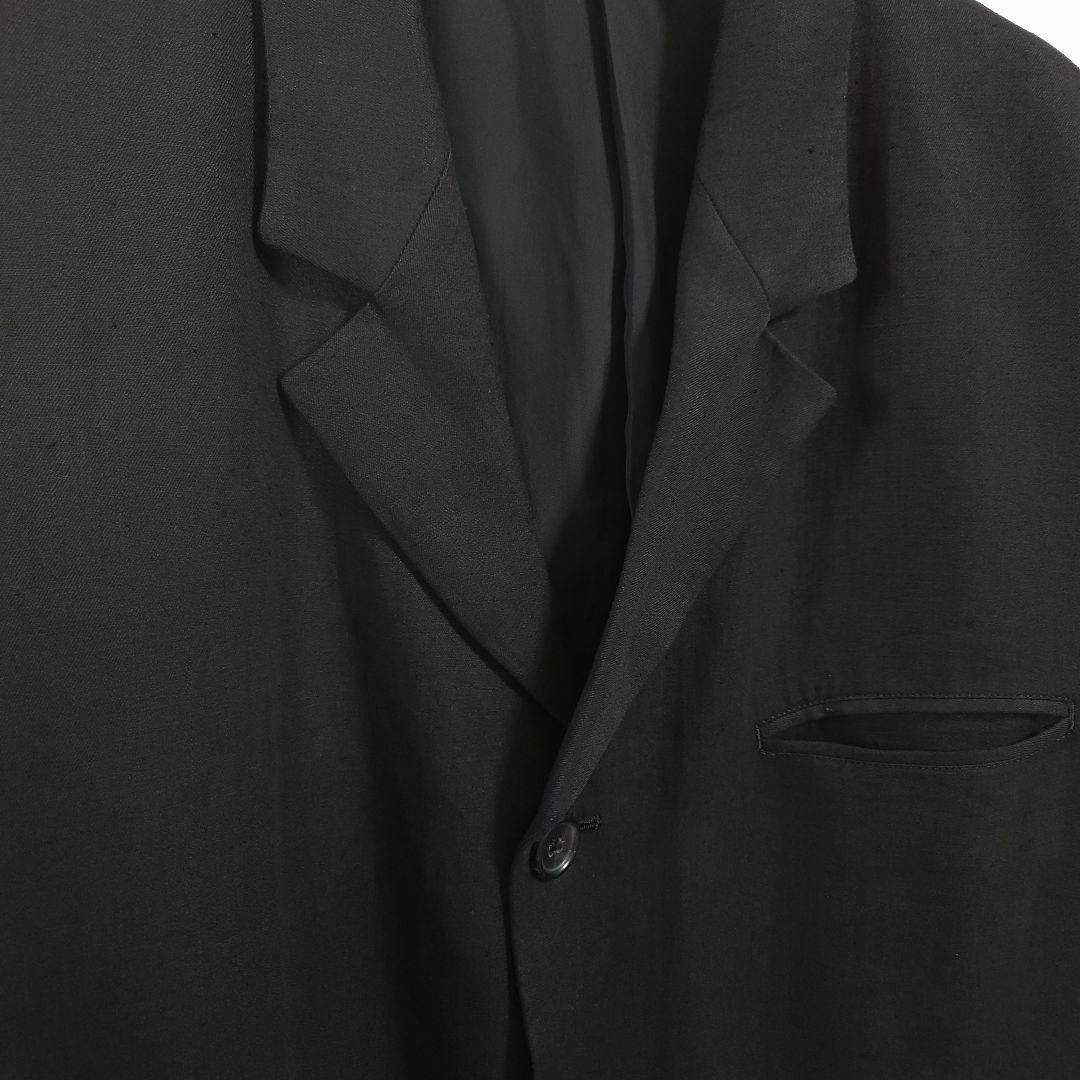 Yohji Yamamoto yohji yamamoto 1998ss black linen jacket Size US S / EU 44-46 / 1 - 3 Thumbnail