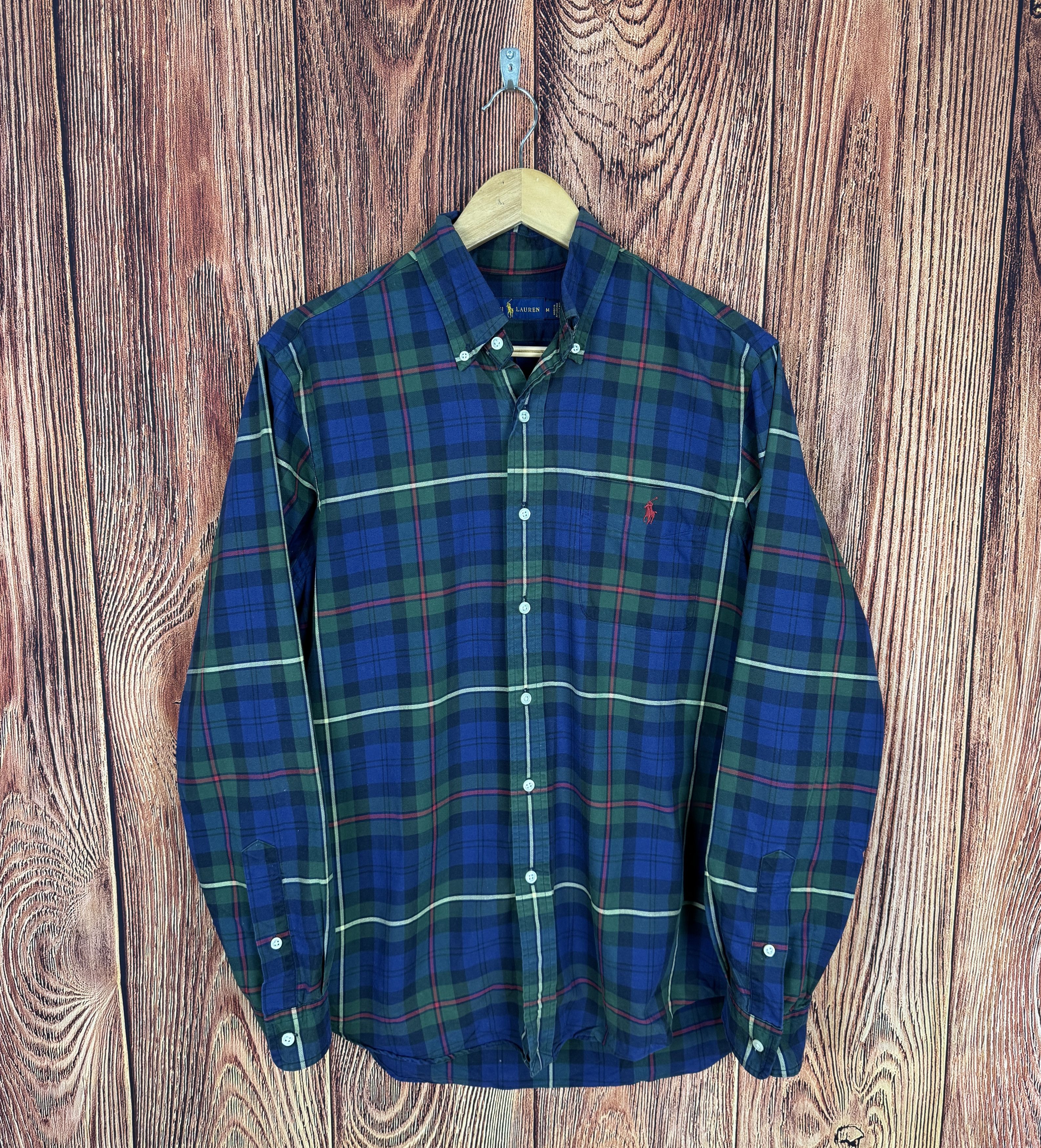 Polo Ralph Lauren Polo Ralph Lauren Checkered Button Ups Shirt Size US M / EU 48-50 / 2 - 1 Thumbnail