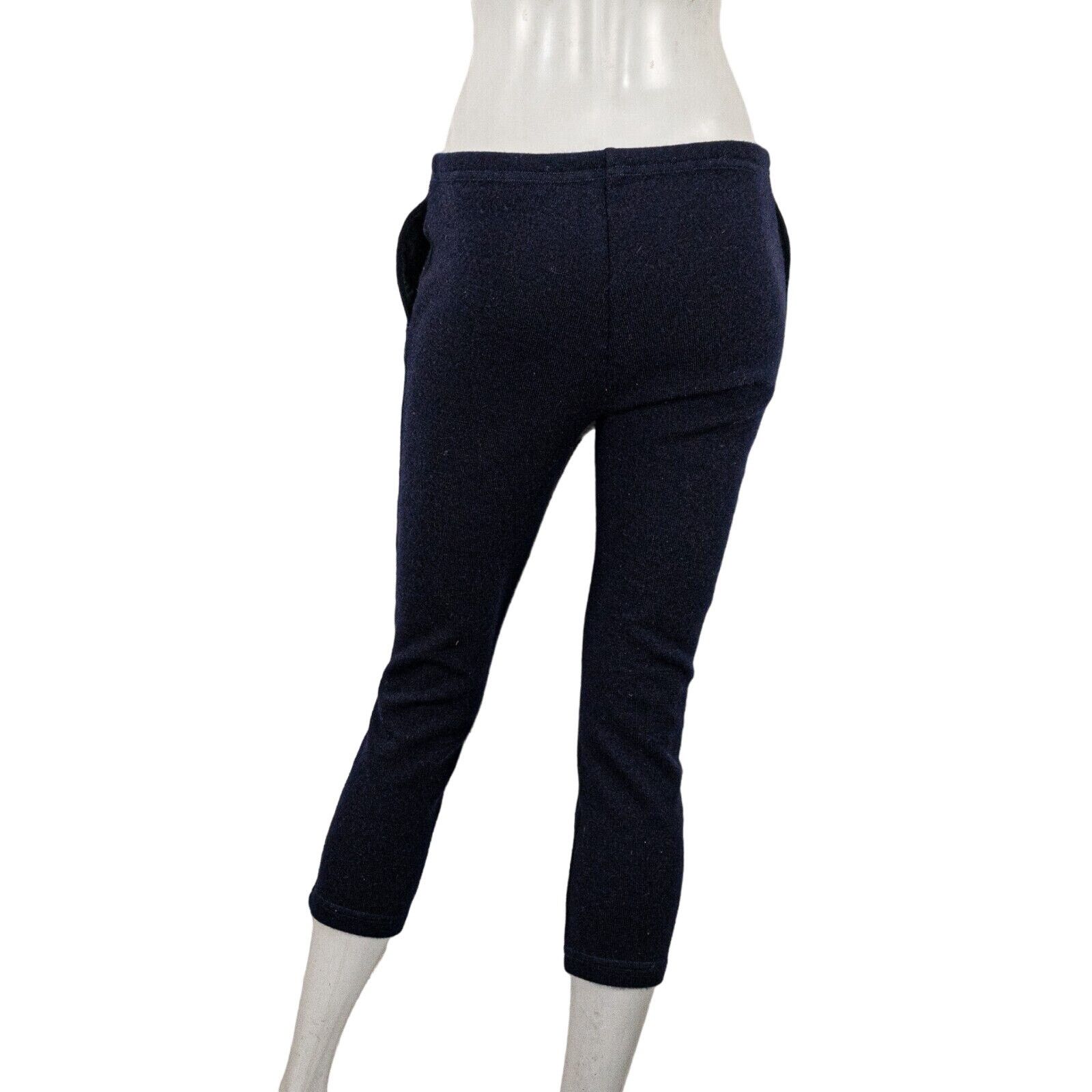 Engineered Garments ENGINEERED GARMENTS NY Wool Poly Knit Cropped Pant Navy Size 30" / US 8 / IT 44 - 10 Thumbnail