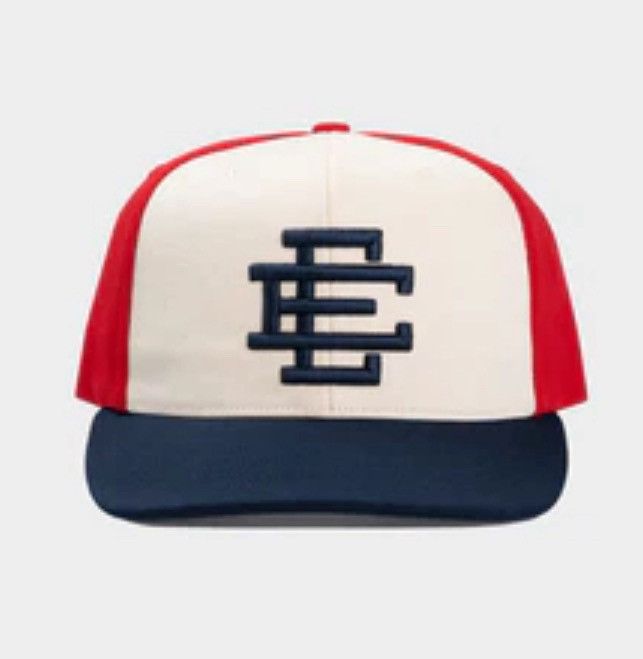 Eric Emanuel Eric Emanuel snapback hat red blue & white Size ONE SIZE - 1 Thumbnail