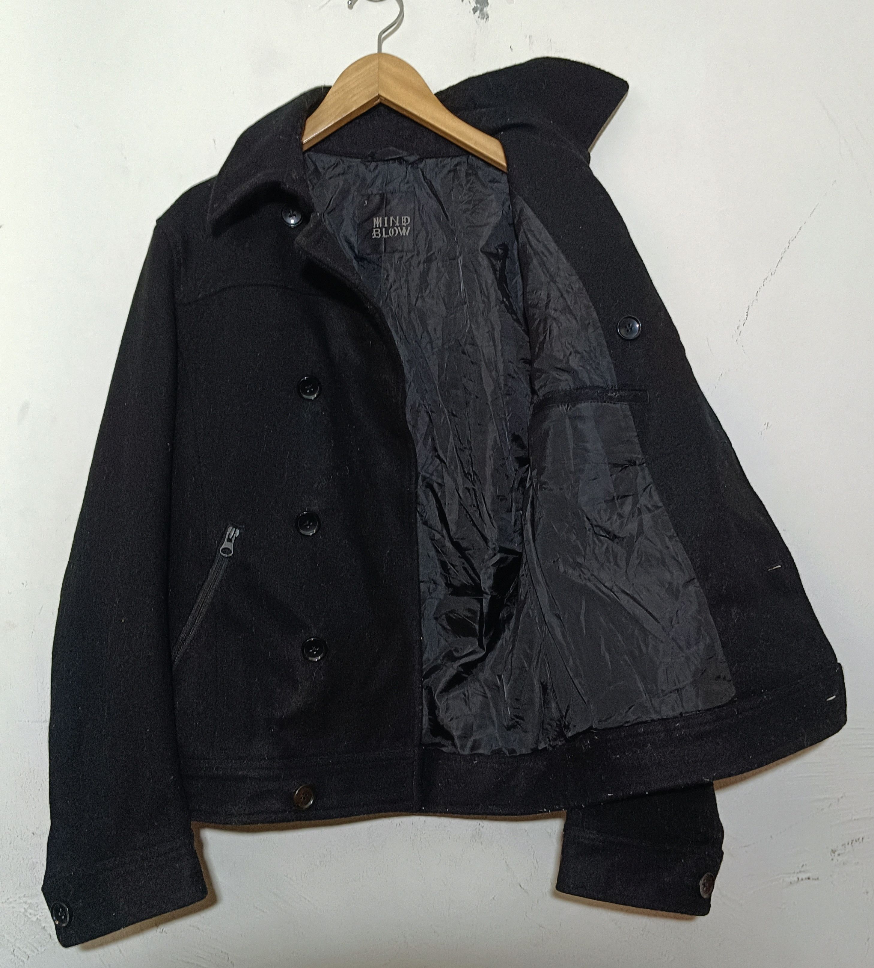 14th Addiction × Japanese Brand × Le Grande Bleu (L.G.B.) Mind Blow Double Breasted Jacket Size US M / EU 48-50 / 2 - 4 Thumbnail