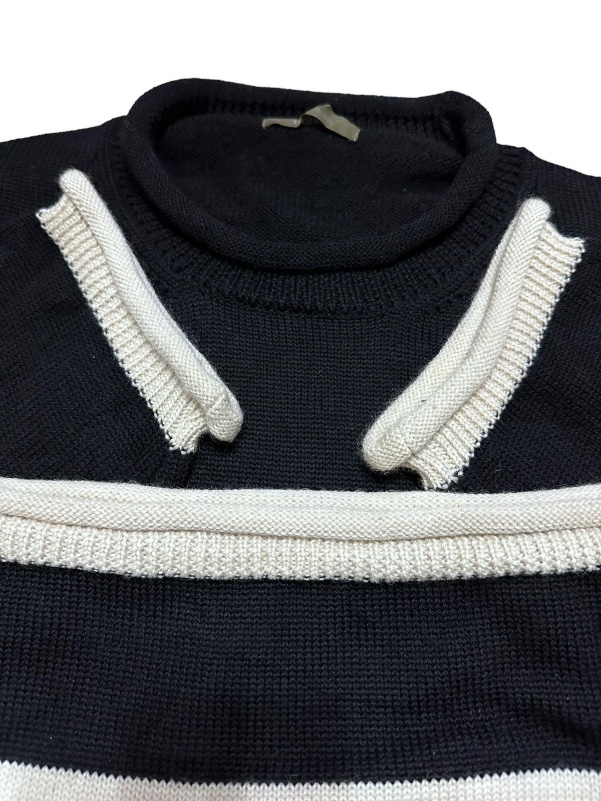 Japanese Brand × Y's for Men × Yohji Yamamoto 🇯🇵 Iconic Y's for men Stripes Knitwear Yohji Yamamoto Size US M / EU 48-50 / 2 - 3 Thumbnail