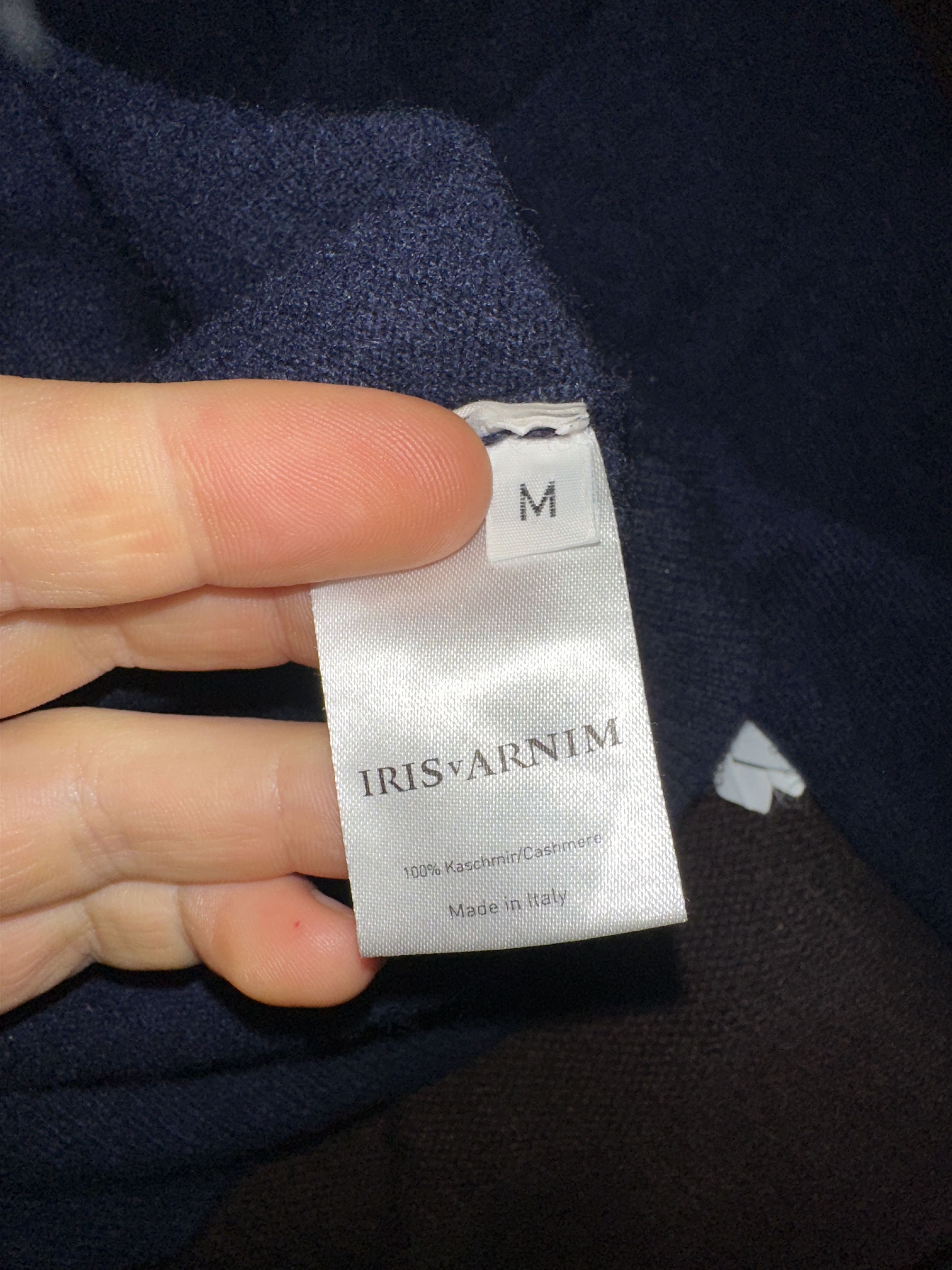 Iris von Arnim IRIS VON ARNIM 100% Cashmere V Neck Cardigan Sweater Size M Size M / US 6-8 / IT 42-44 - 5 Thumbnail