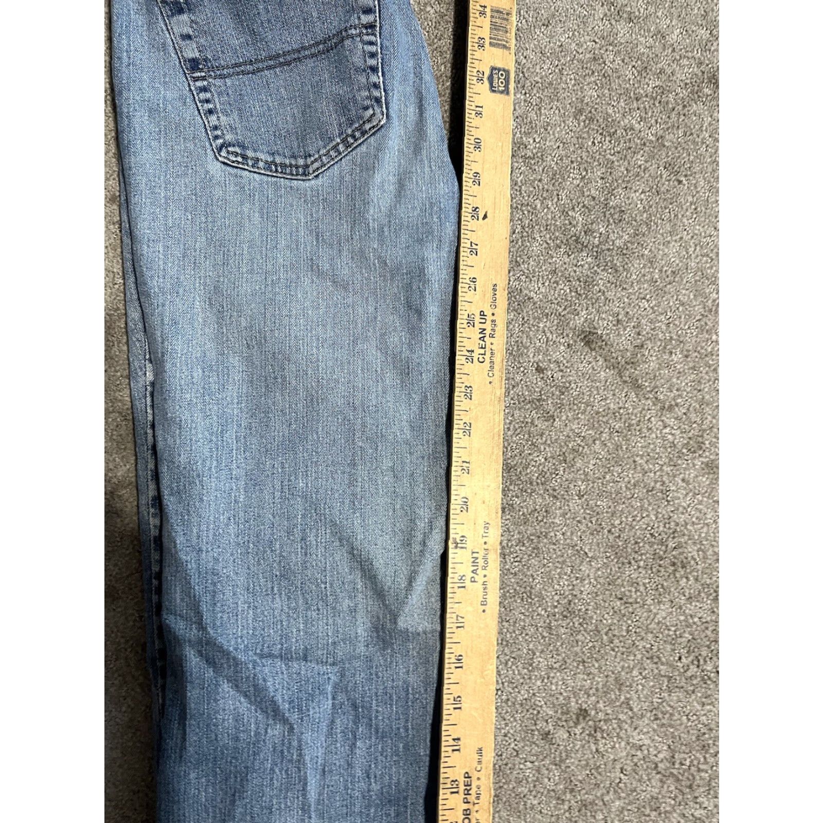 Tommy Hilfiger Tommy Hilfiger Jeans 6 Blue 100% Cotton Distressed Pockets Zip Button Womens Size ONE SIZE - 7 Thumbnail