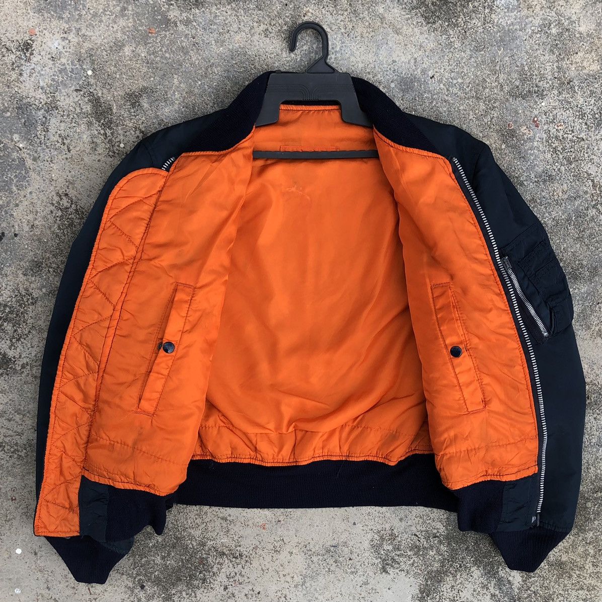 Alpha Industries Vintage Alpha Industries Intermediate Ma-1 Bomber Jacket 🇺🇸 Size US L / EU 52-54 / 3 - 2 Thumbnail
