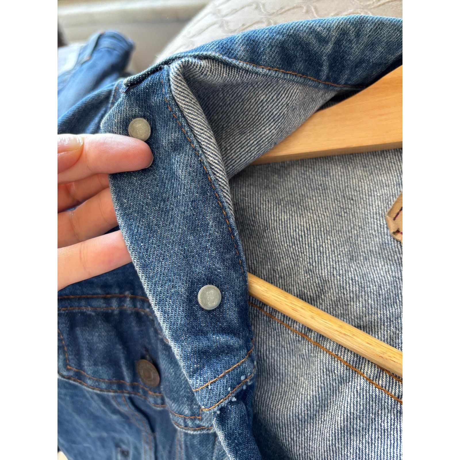 Levi's Levi's 70506 Archive Denim Jacket Made in France Red Tab 34 Size US M / EU 48-50 / 2 - 7 Thumbnail