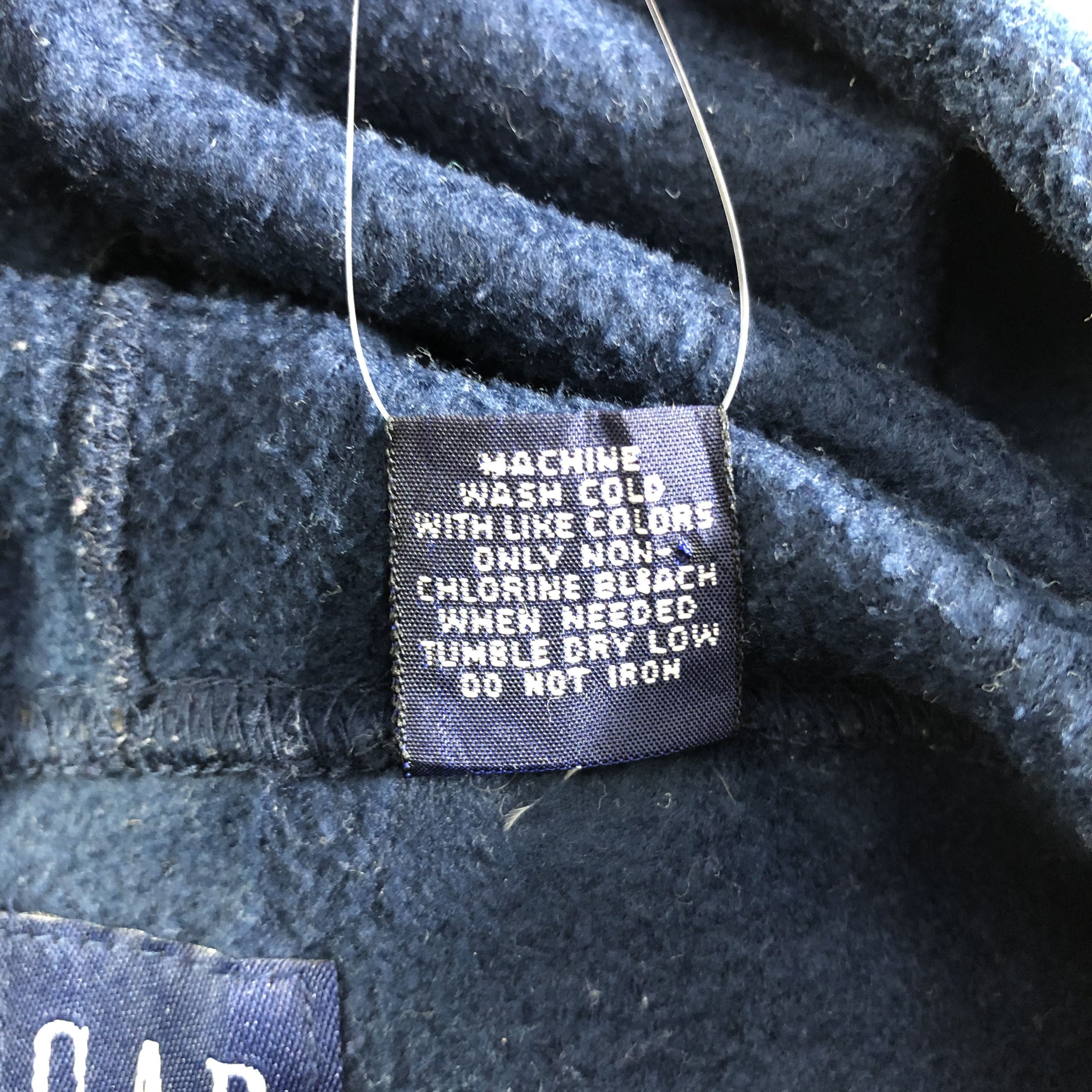 Gap Vintage GAP Fleece Hoodie F335 Size US M / EU 48-50 / 2 - 7 Thumbnail