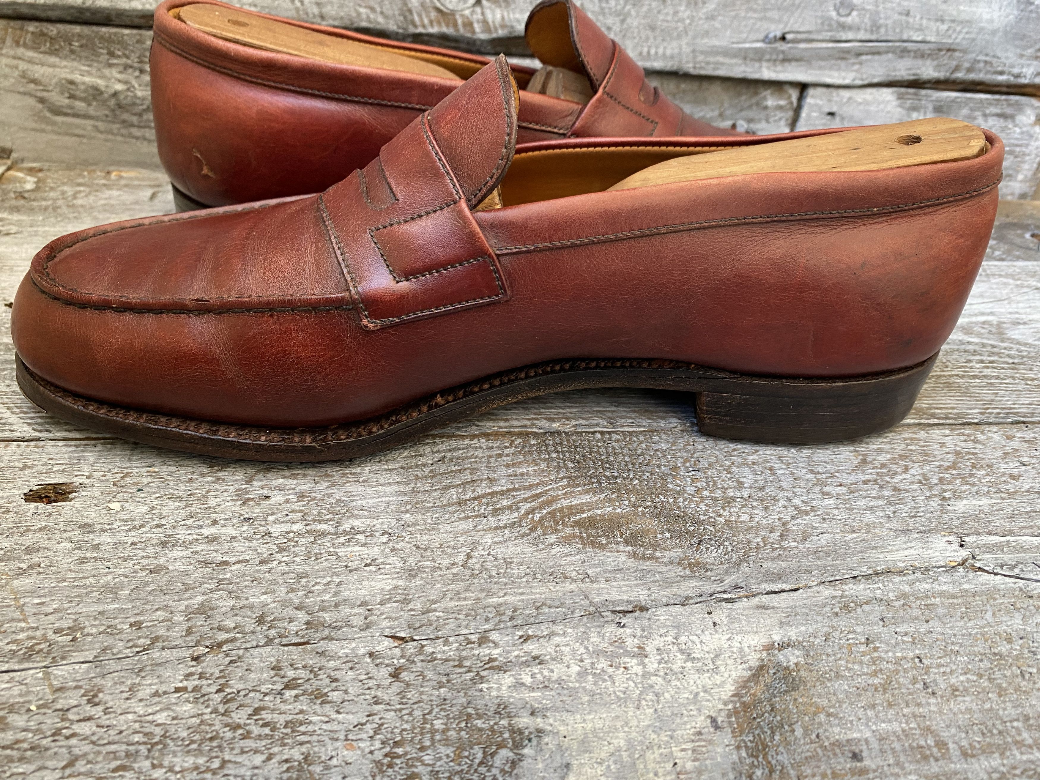 J.M. Weston Jm weston 180 slip on loafers uk6D Size US 7 / EU 40 - 14 Thumbnail