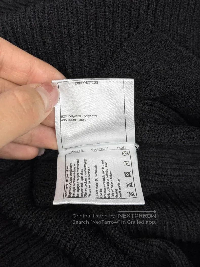Chanel Chanel Black V-neck knitted dress Size XS / US 0-2 / IT 36-38 - 7 Thumbnail
