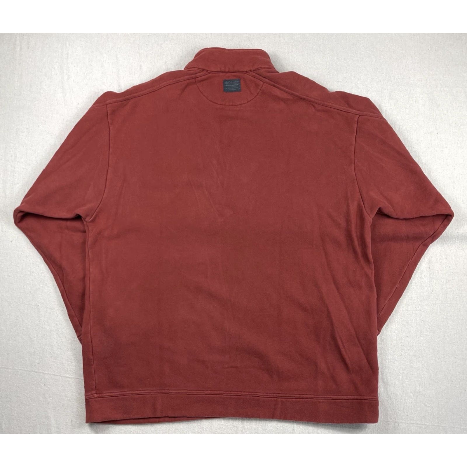 Vintage VINTAGE Columbia XL Mens Sweater 1/4 Pullover Field Barn Chore Jacket Knit Zip Mock Neck 90s Outdoor Sports Hiking Mens Size US XL / EU 56 / 4 - 2 Thumbnail
