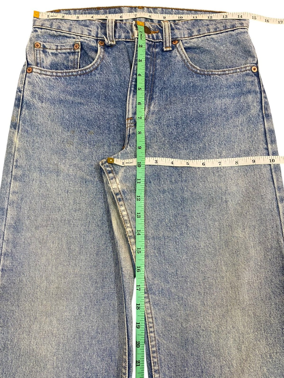 Levi's Vintage Levis505 90’s Faded Grunge Loose Jeans Size US 29 - 12 Thumbnail