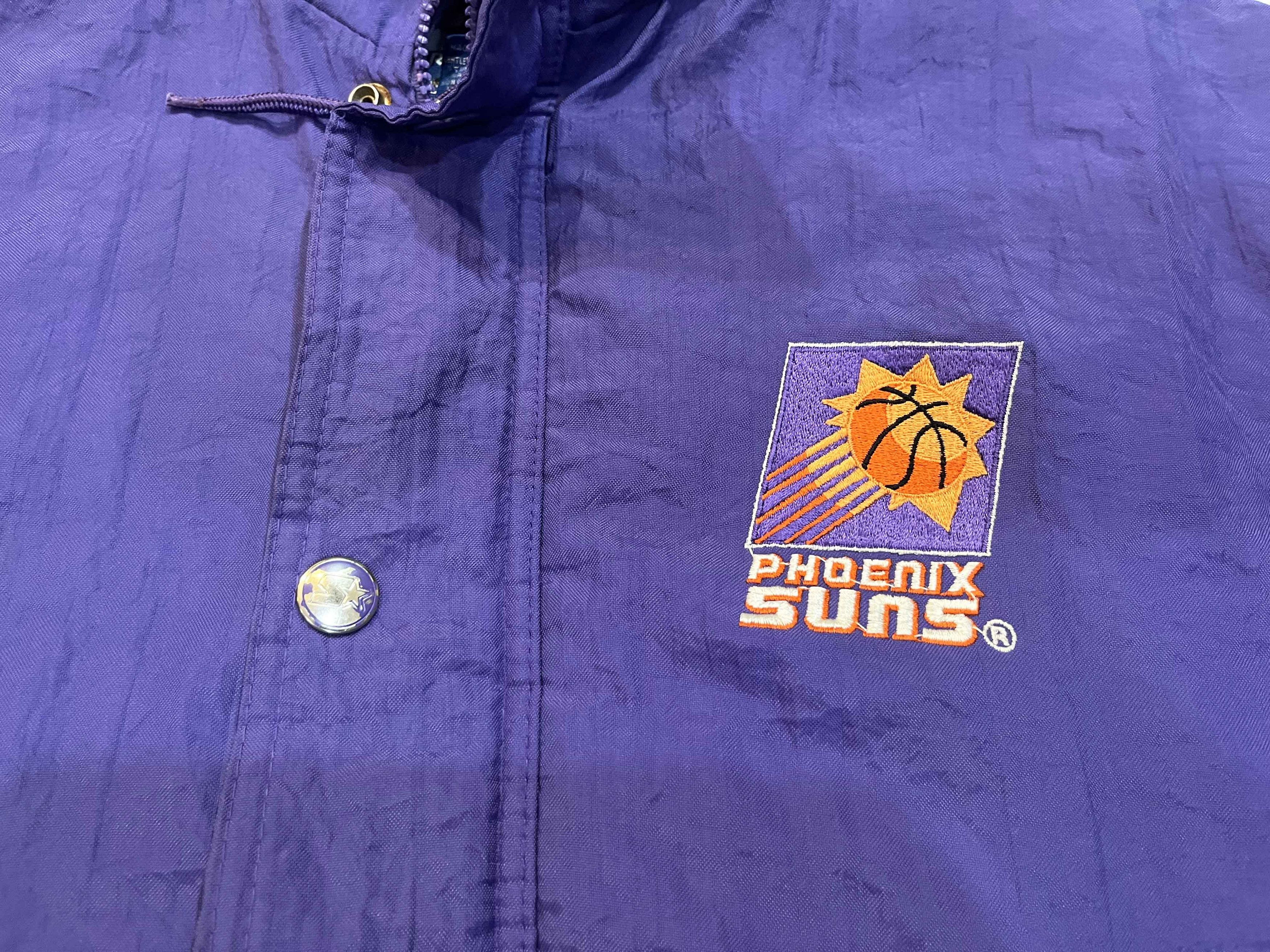 NBA × Starter × Vintage Vintage Starter NBA Phoenix Suns Hoodie Full Zip Jacket Size US L / EU 52-54 / 3 - 2 Thumbnail
