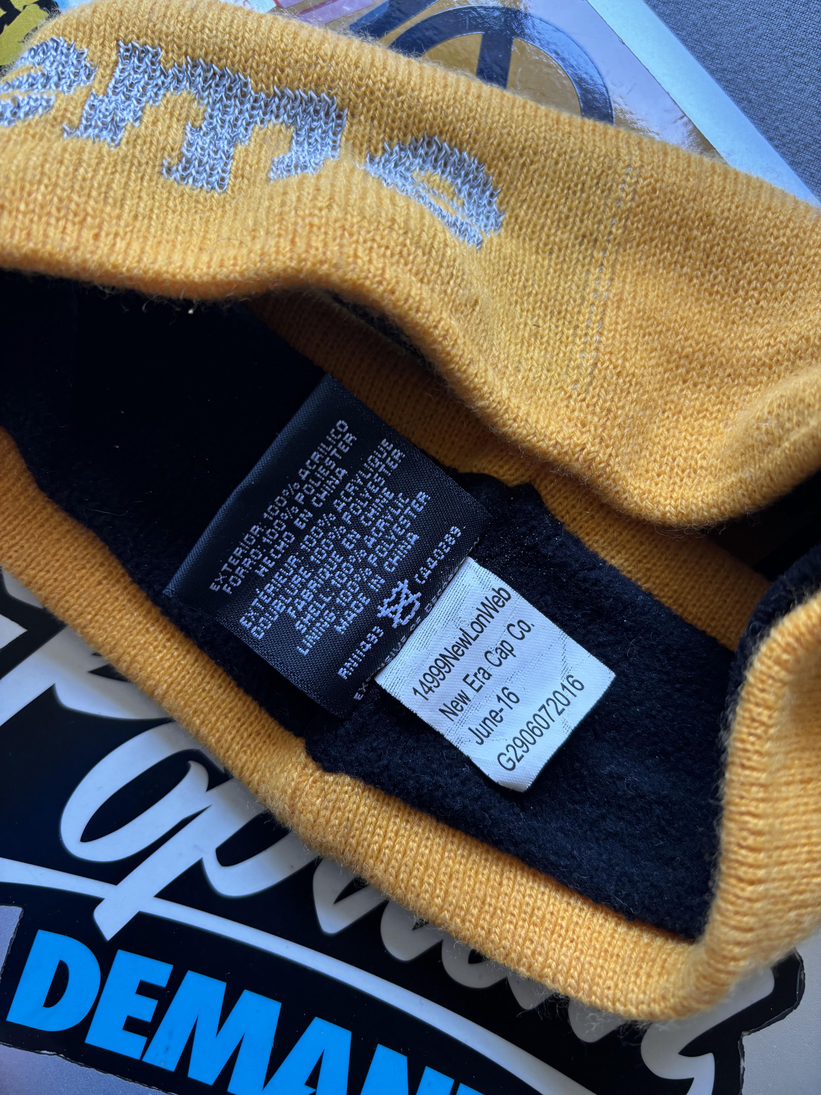 Supreme Supreme Yellow 3M headband Size ONE SIZE - 4 Thumbnail