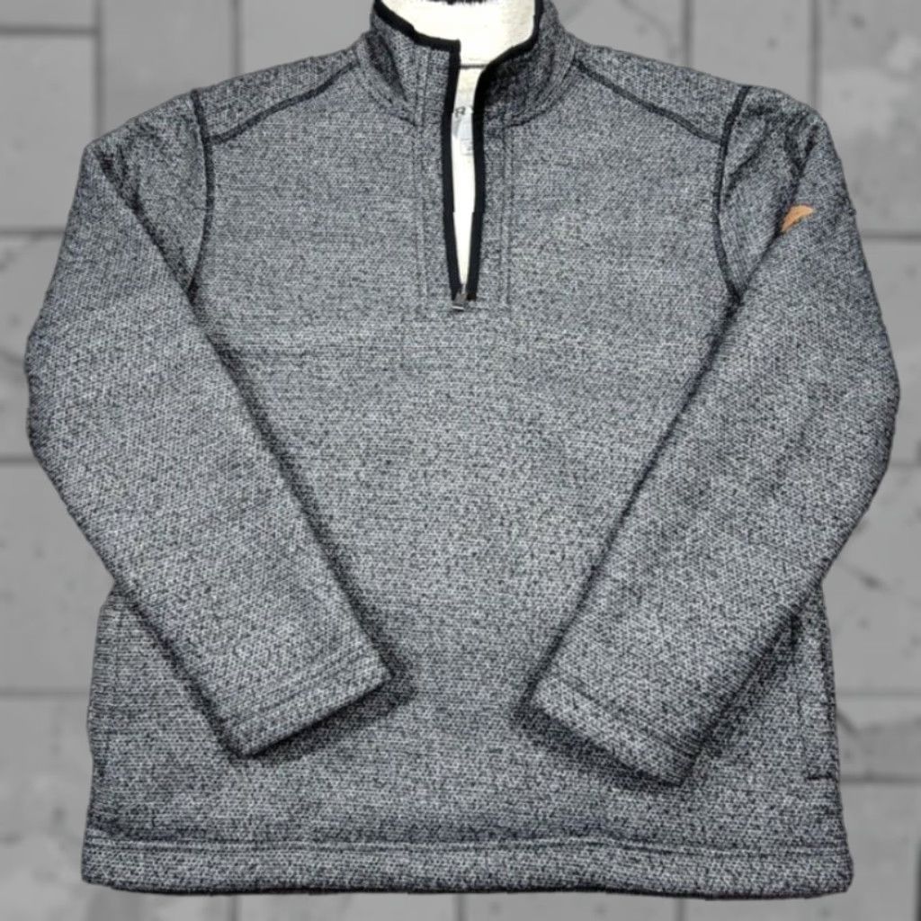 Orvis Orvis Pullover Sweater Heather Gray 1/4 Zip Sherpa Fleece Lined Mens M Heavy Gray Mock Neck Long Sleeve Casual Workwear Outdoor Classic 90s Mens Size US M / EU 48-50 / 2 - 1 Thumbnail