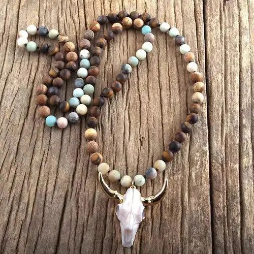 Other Bohemian Bull Head Pendant Necklace Size ONE SIZE - 1 Thumbnail