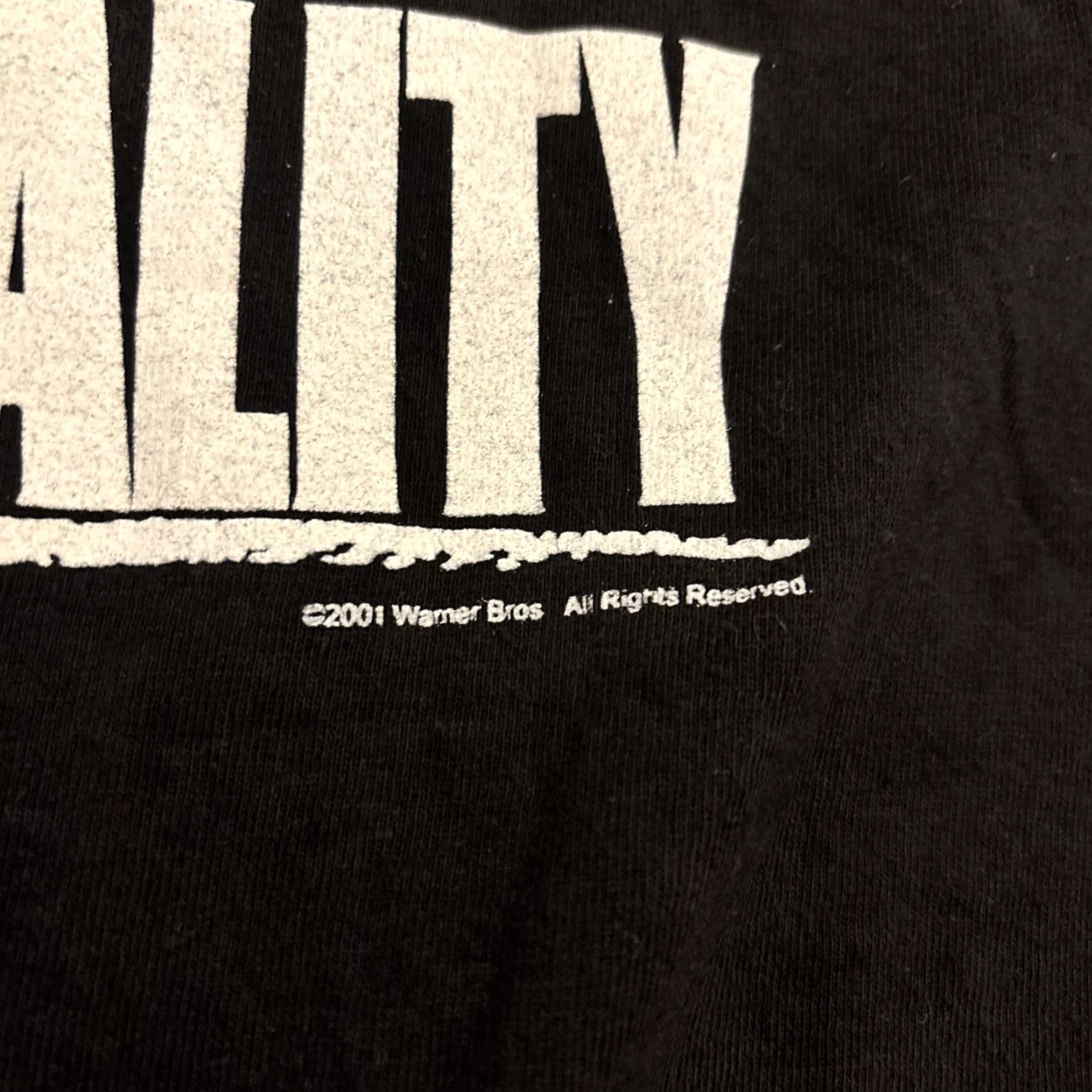 Hanes VINTAGE Hanes Miss Congeniality T-Shirt 2001 Movie Y2K Graphic Black XL Mens Size US XL / EU 56 / 4 - 4 Thumbnail