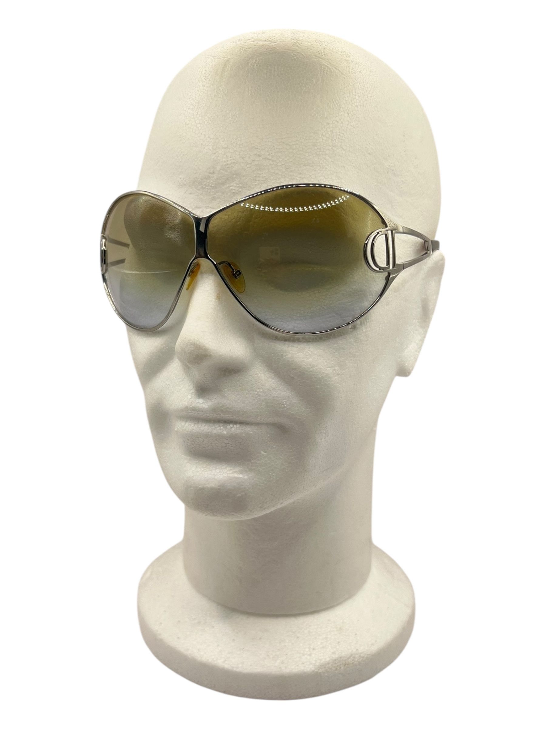 Dior Dior " Diorissimo 1 " silver sunglasses Size ONE SIZE - 3 Thumbnail