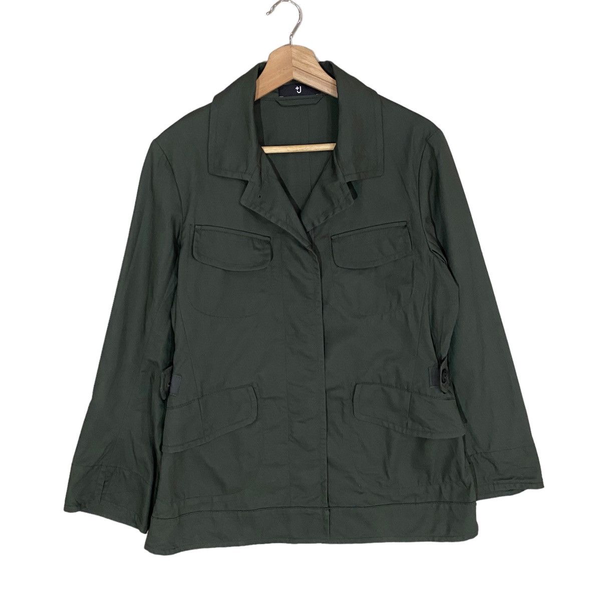 🎗️JILSANDER X UNIQLO MULTIPOCKET GREEN ARMY JACKET