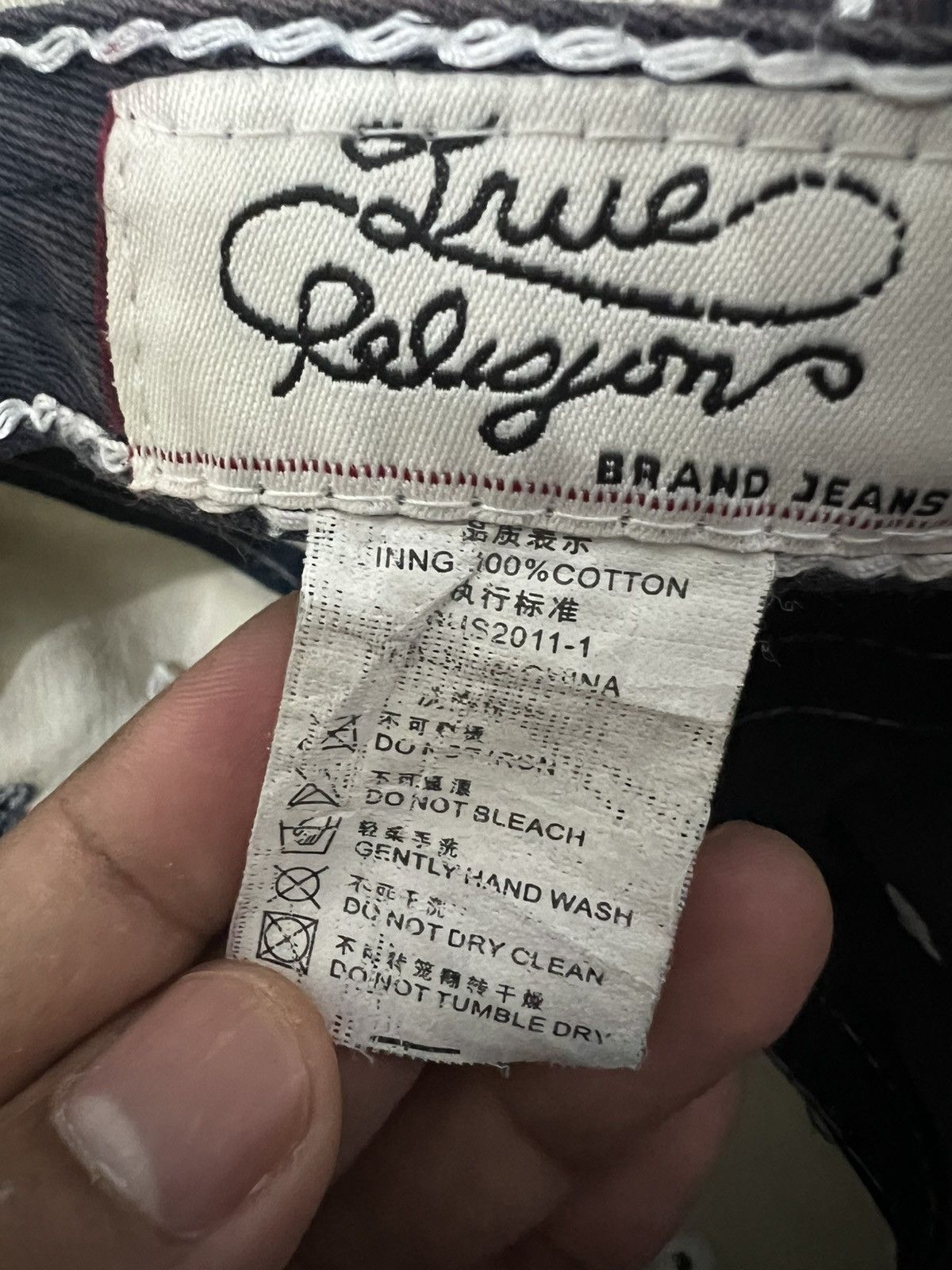 True Religion True Religion Fade Japan Hat Cap Size ONE SIZE - 24 Thumbnail