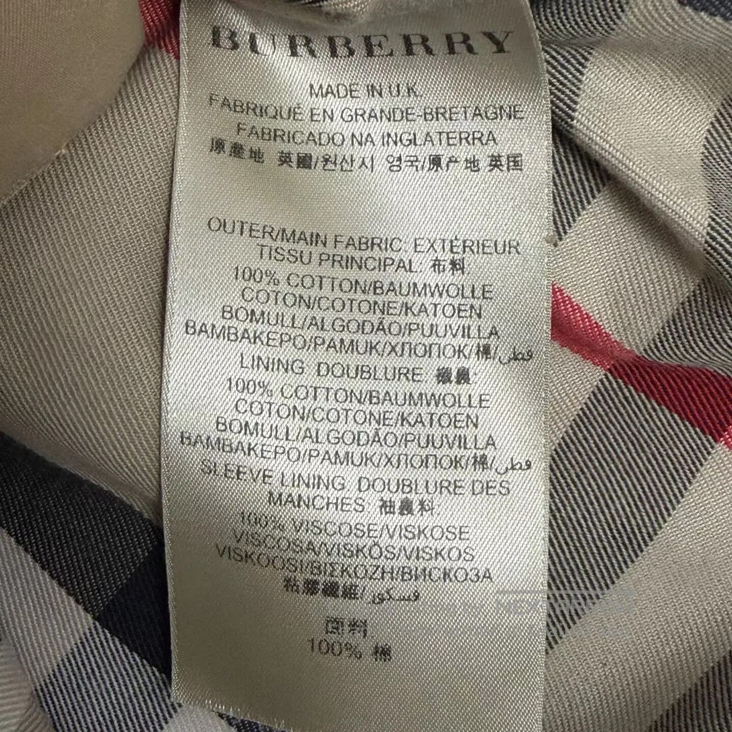 Burberry Burberry Khaki Inner Check Trench Coat. Size S / US 4 / IT 40 - 6 Thumbnail