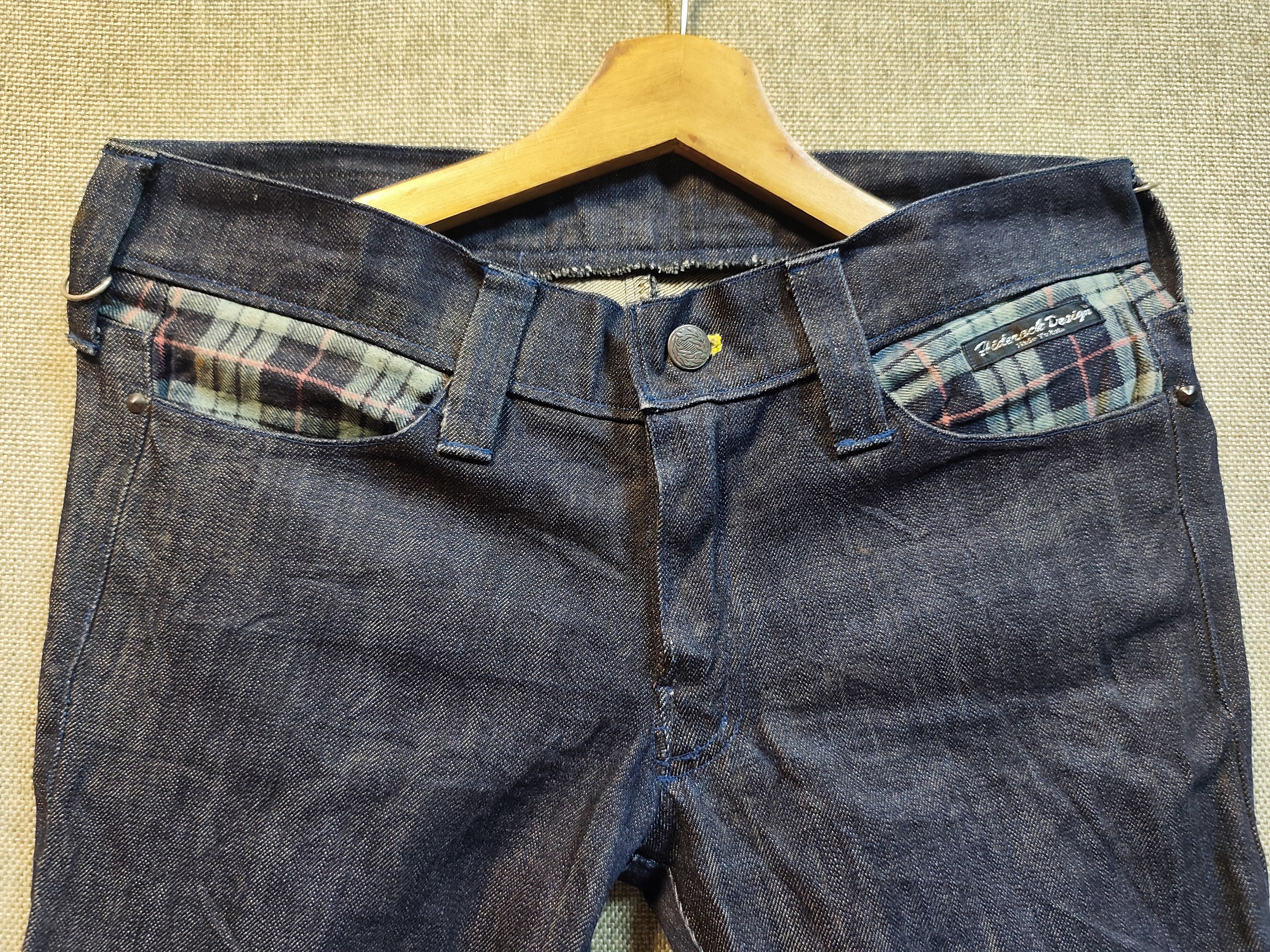 Seditionaries Hiderock Design Hide Yokota Selvedge Jeans Size 31" - 3 Thumbnail