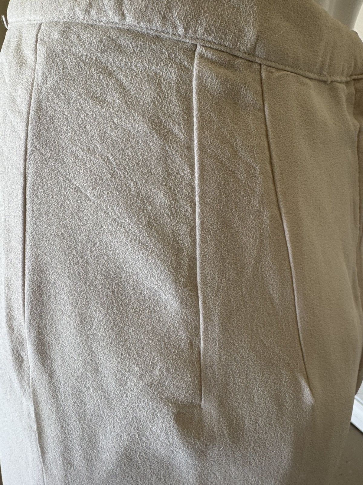 Vintage Maxi pencil skirt vintage cream high waisted XS women’s 50s Size 28" / US 6 / IT 42 - 7 Thumbnail