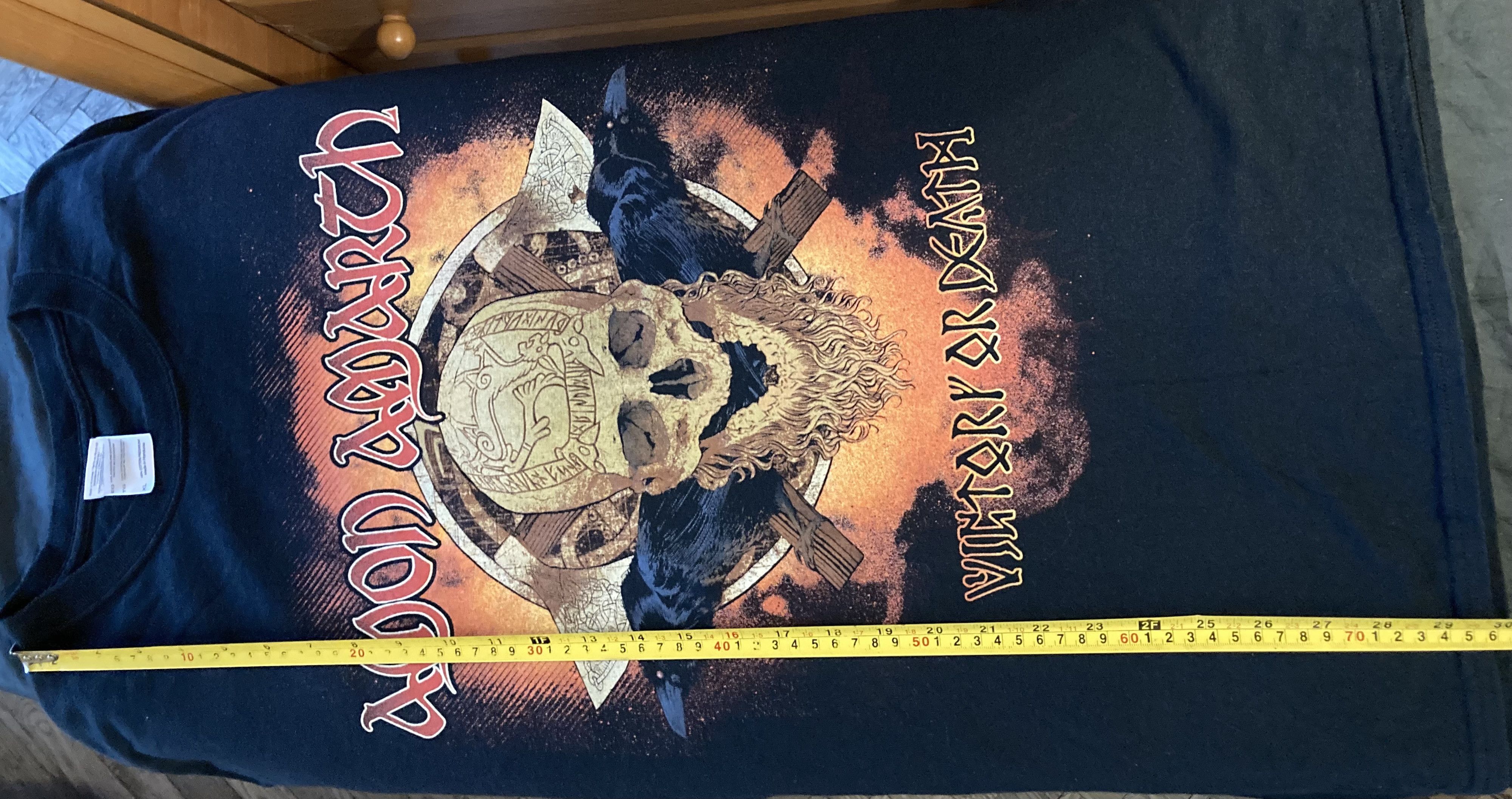 Band Tees Amon Amarth Victory or Death Metal band t-shirt 2013 Size US XL / EU 56 / 4 - 7 Thumbnail
