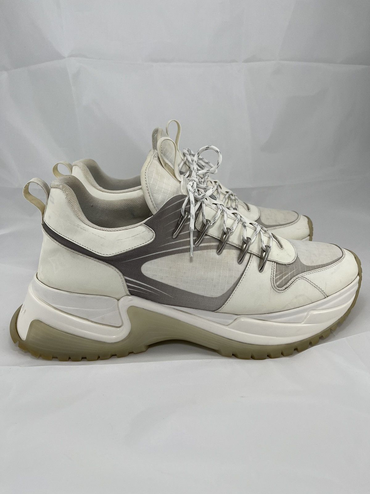 Louis Vuitton × Virgil Abloh Rare Louis Vuitton pulse monogram chunky sneakers Size US 11 / EU 44 - 1 Thumbnail