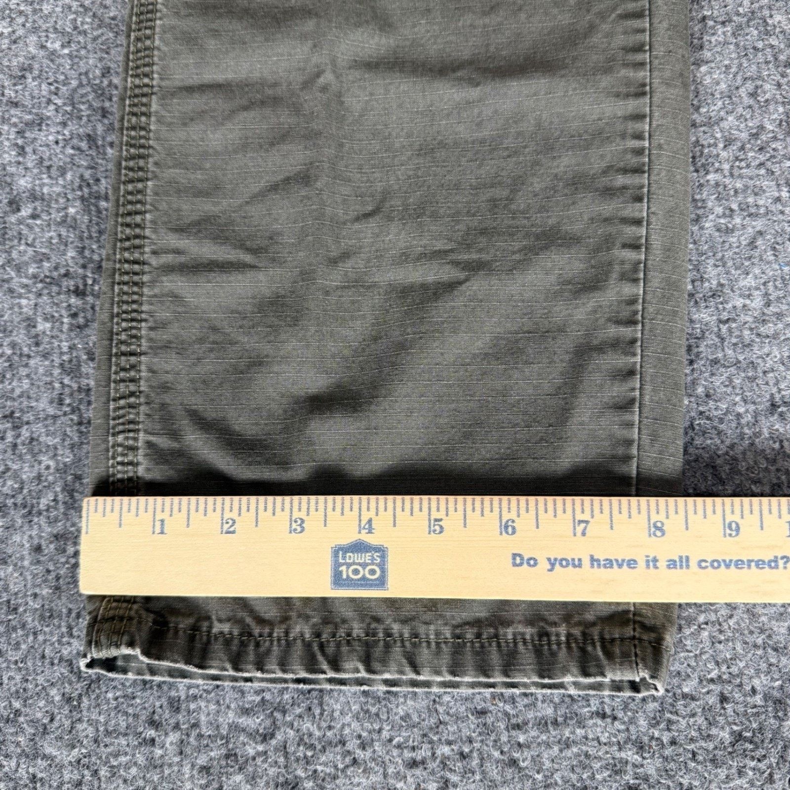 Wrangler Wrangler Riggs Workwear Pants Mens 34x28 Olive Ripstop Size US 34 / EU 50 - 7 Thumbnail